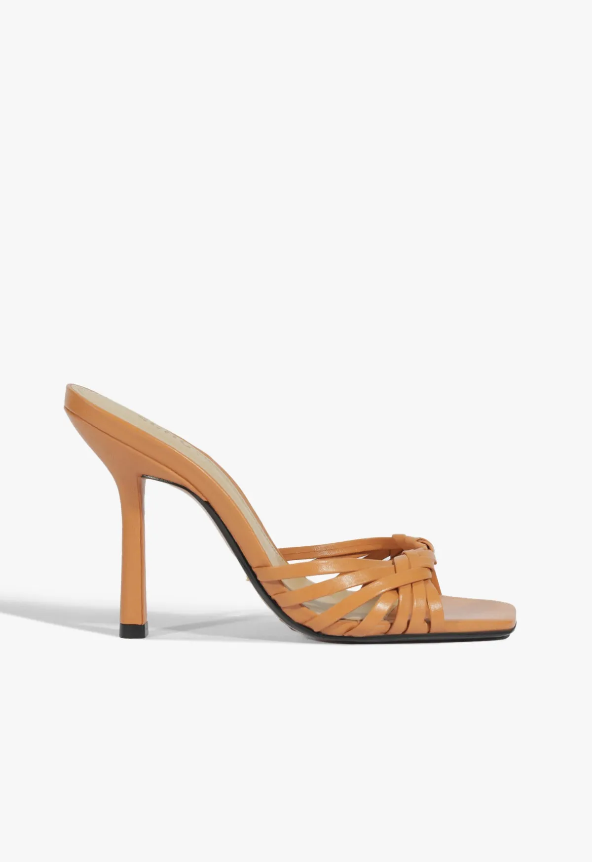 Tara Mule Leather Sandal sold by SCHUTZ