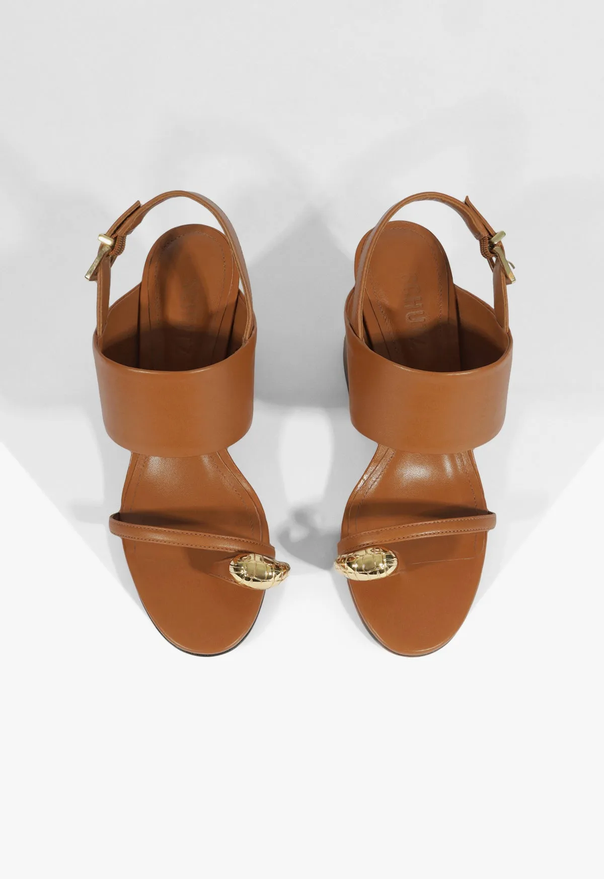 Mandy Leather Sandal sold by SCHUTZ product image thumbnail 4
