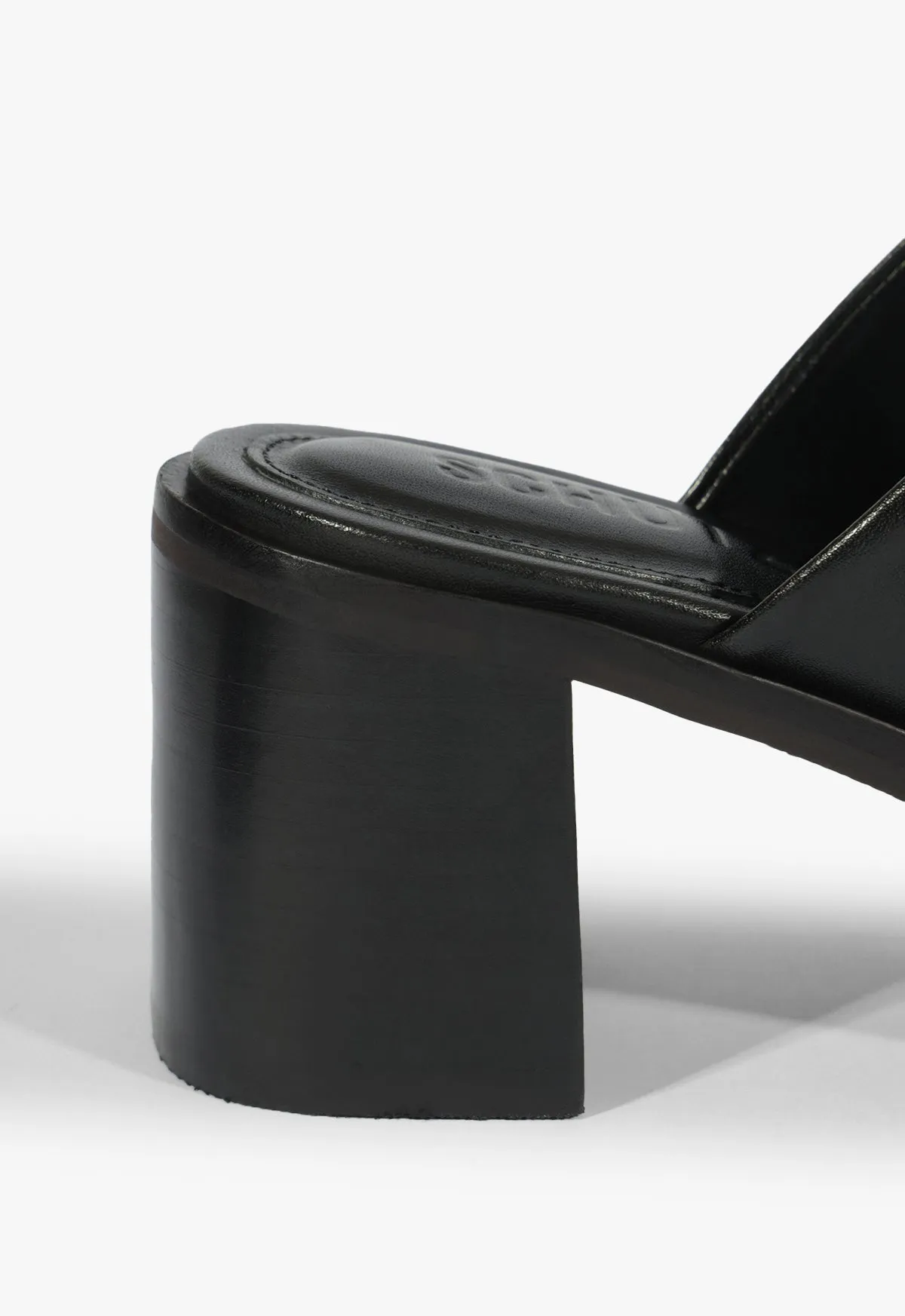 Martha Block Leather Sandal sold by SCHUTZ product image thumbnail 5