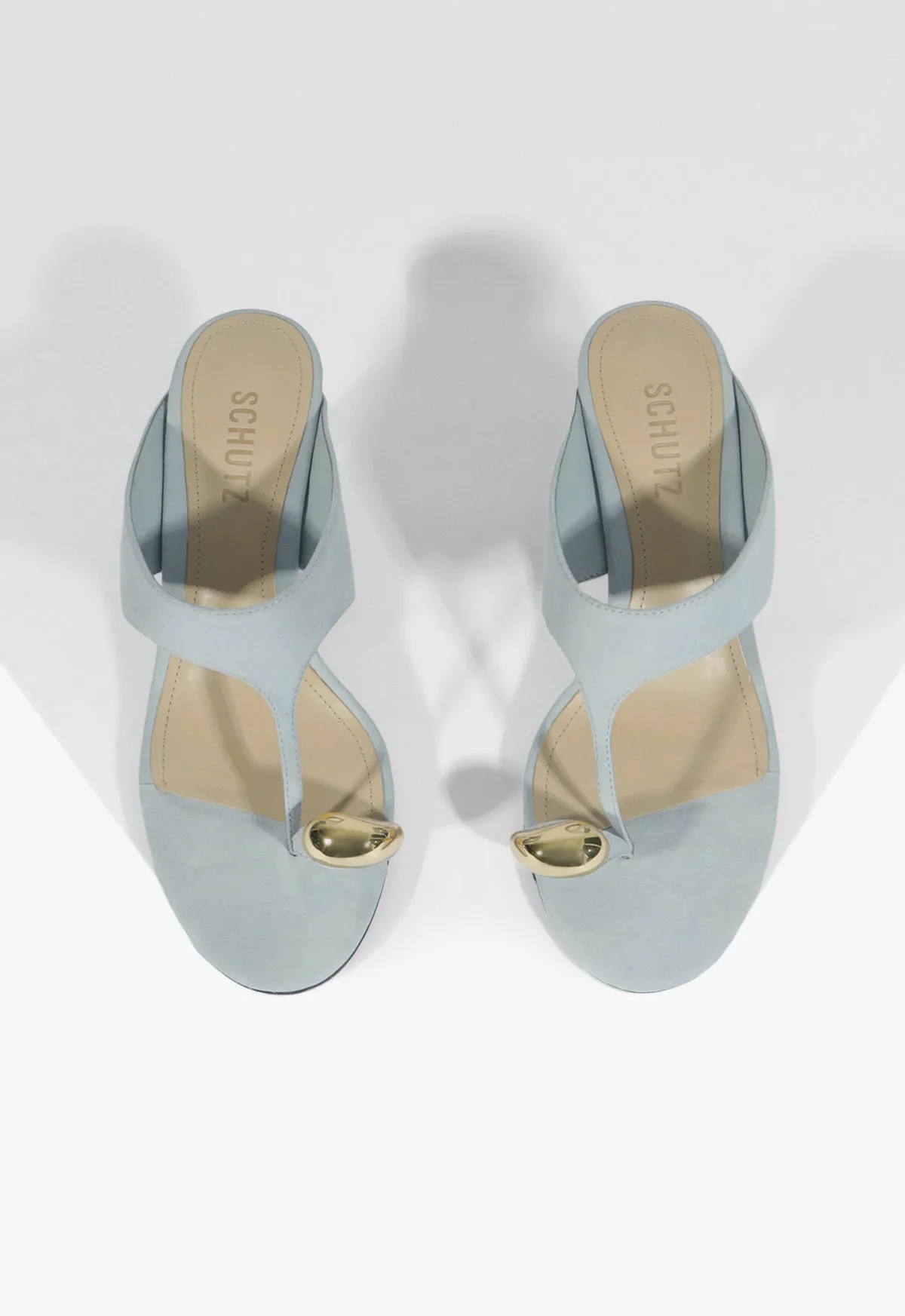 Maisie Nubuck Sandal sold by SCHUTZ product image thumbnail 4