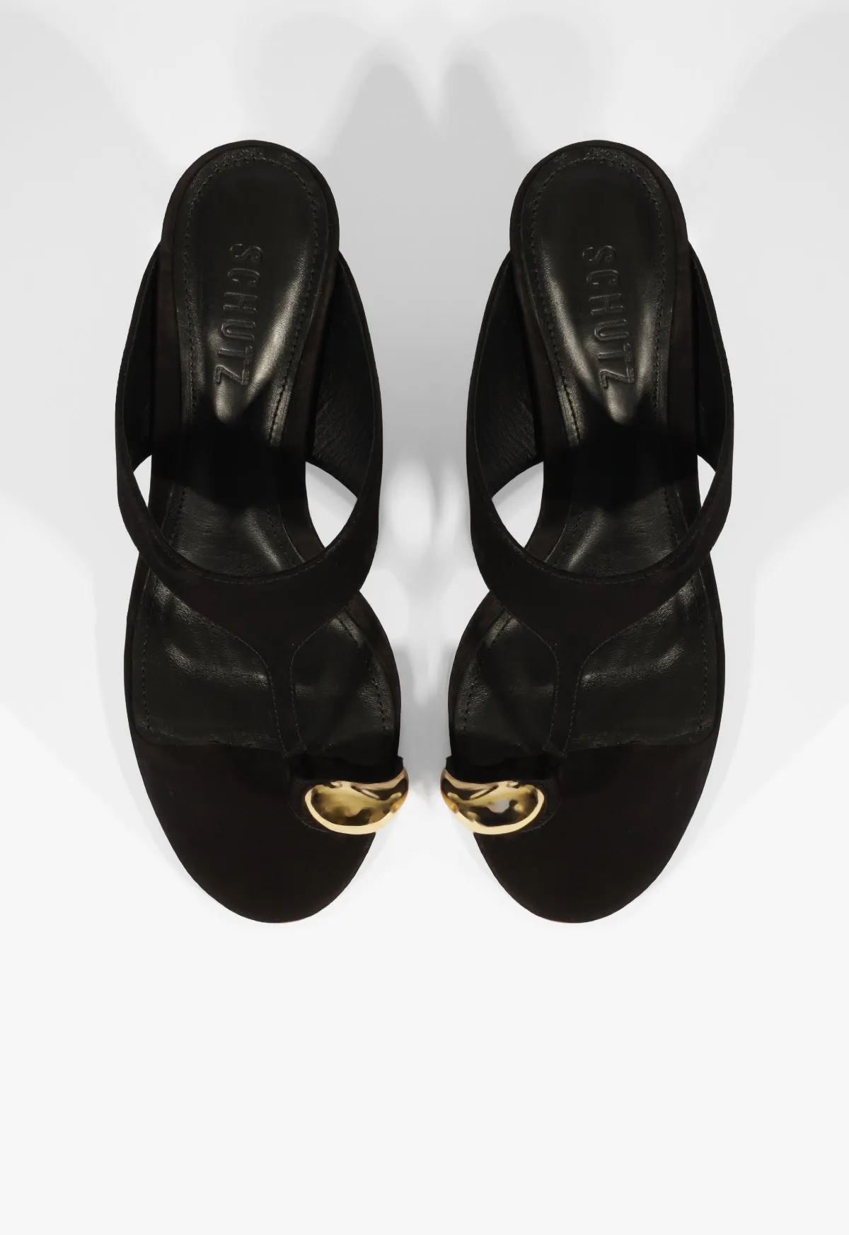 Maisie Nubuck Sandal sold by SCHUTZ product image thumbnail 4