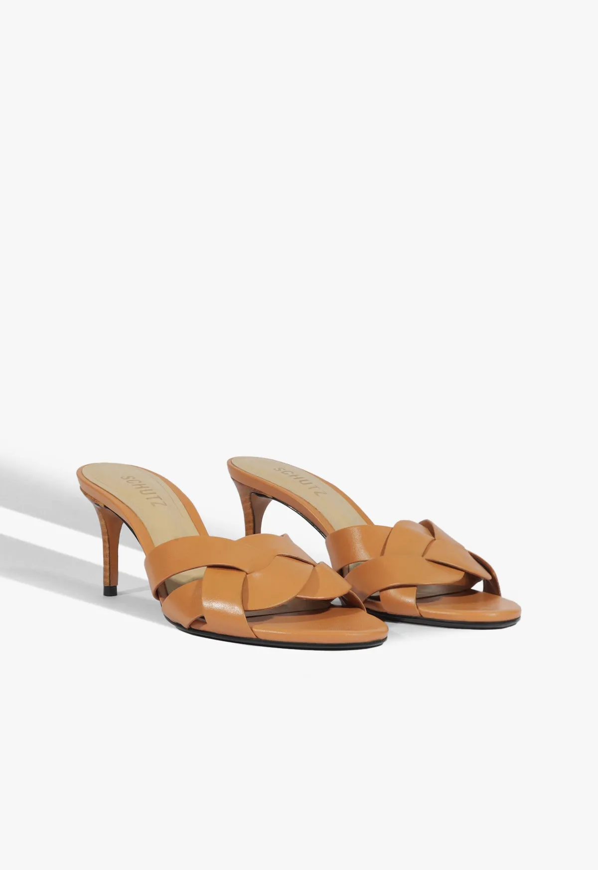 Renata Mule Leather Sandal sold by SCHUTZ product image thumbnail 2