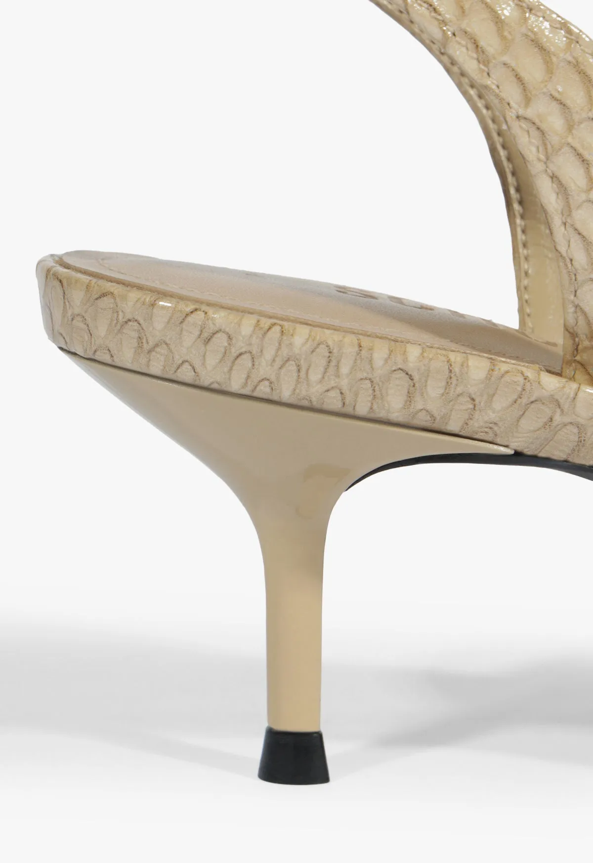 Paola Mid Leather Pump sold by SCHUTZ product image thumbnail 5