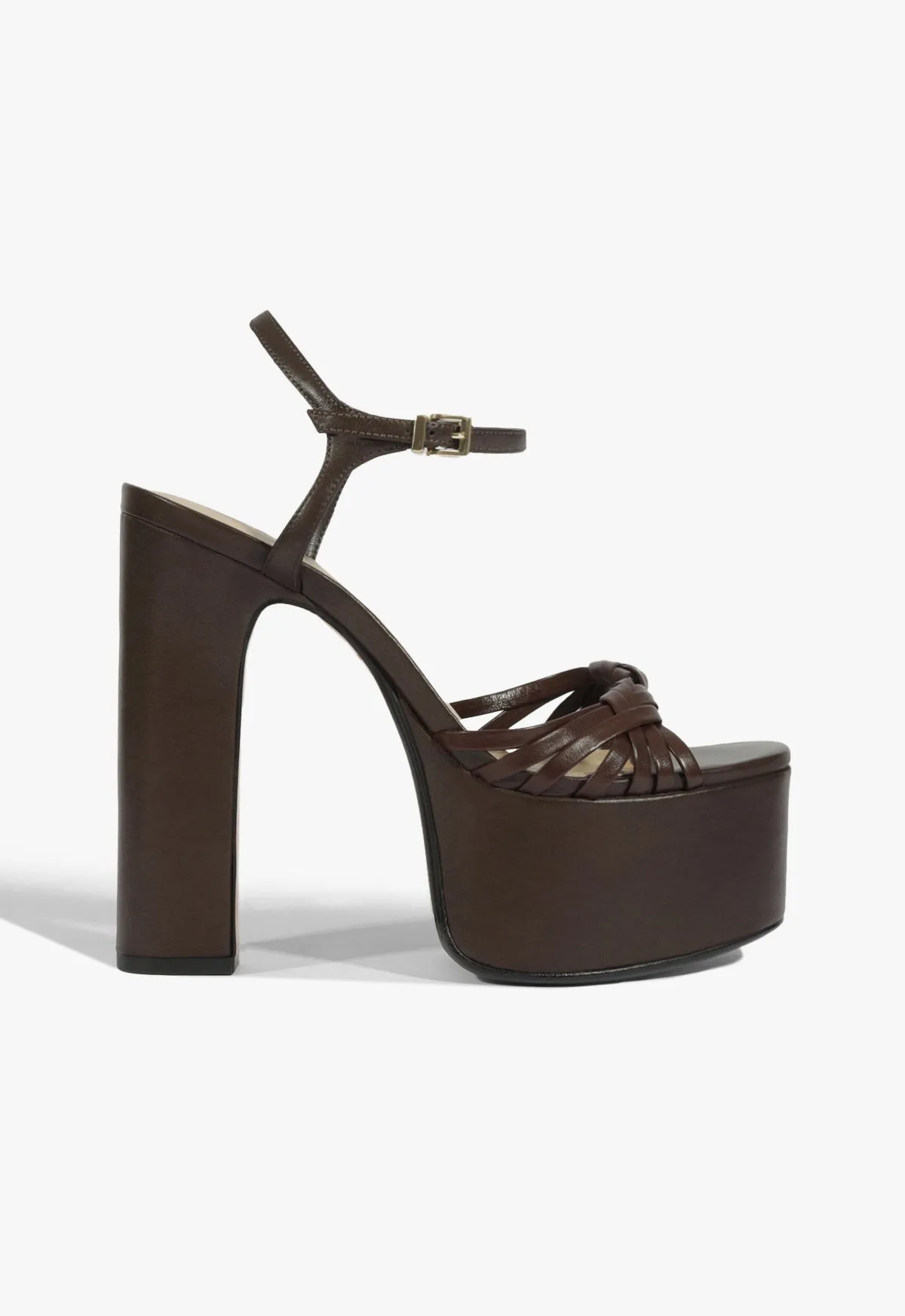 Tara Platform Leather Sandal sold by SCHUTZ