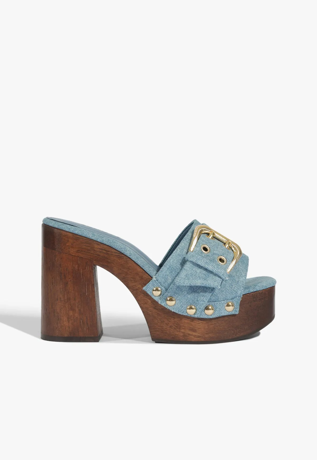 Irie Platform Denim Sandal sold by SCHUTZ