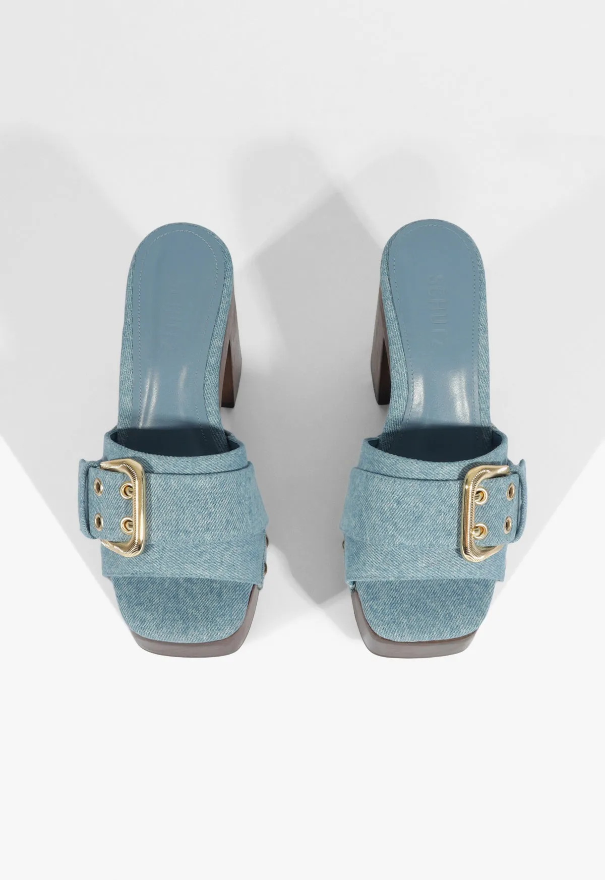 Irie Platform Denim Sandal sold by SCHUTZ product image thumbnail 4