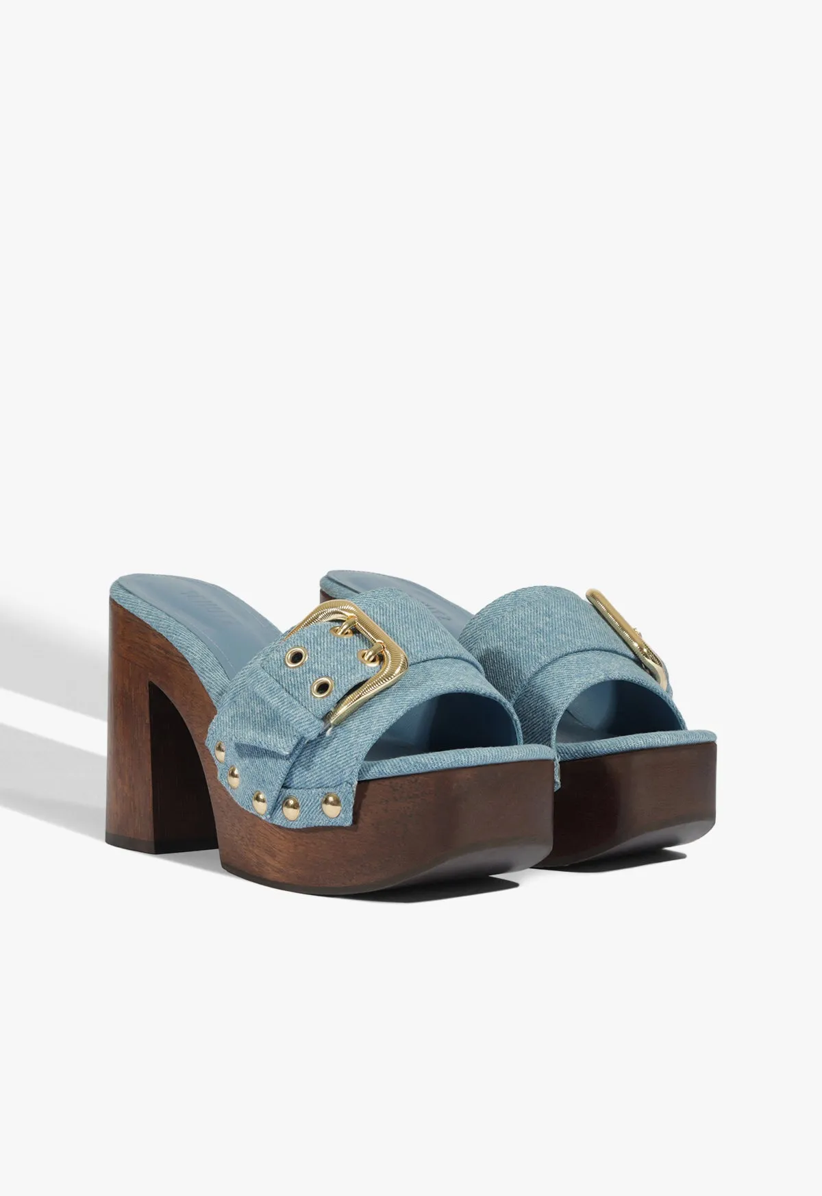 Irie Platform Denim Sandal sold by SCHUTZ product image thumbnail 2