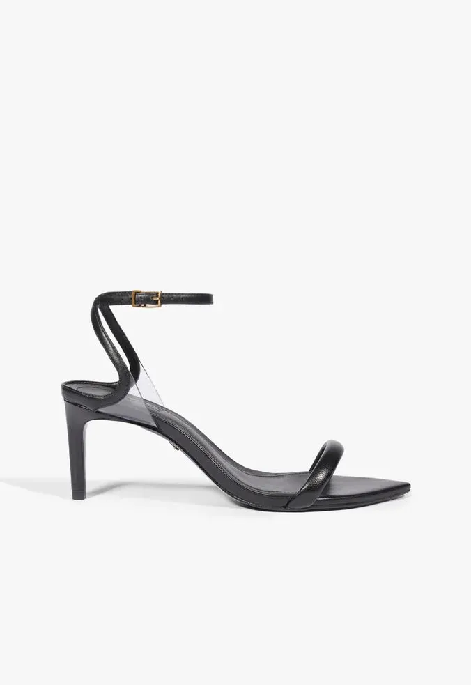 Skye Mid Leather Sandal sold by SCHUTZ