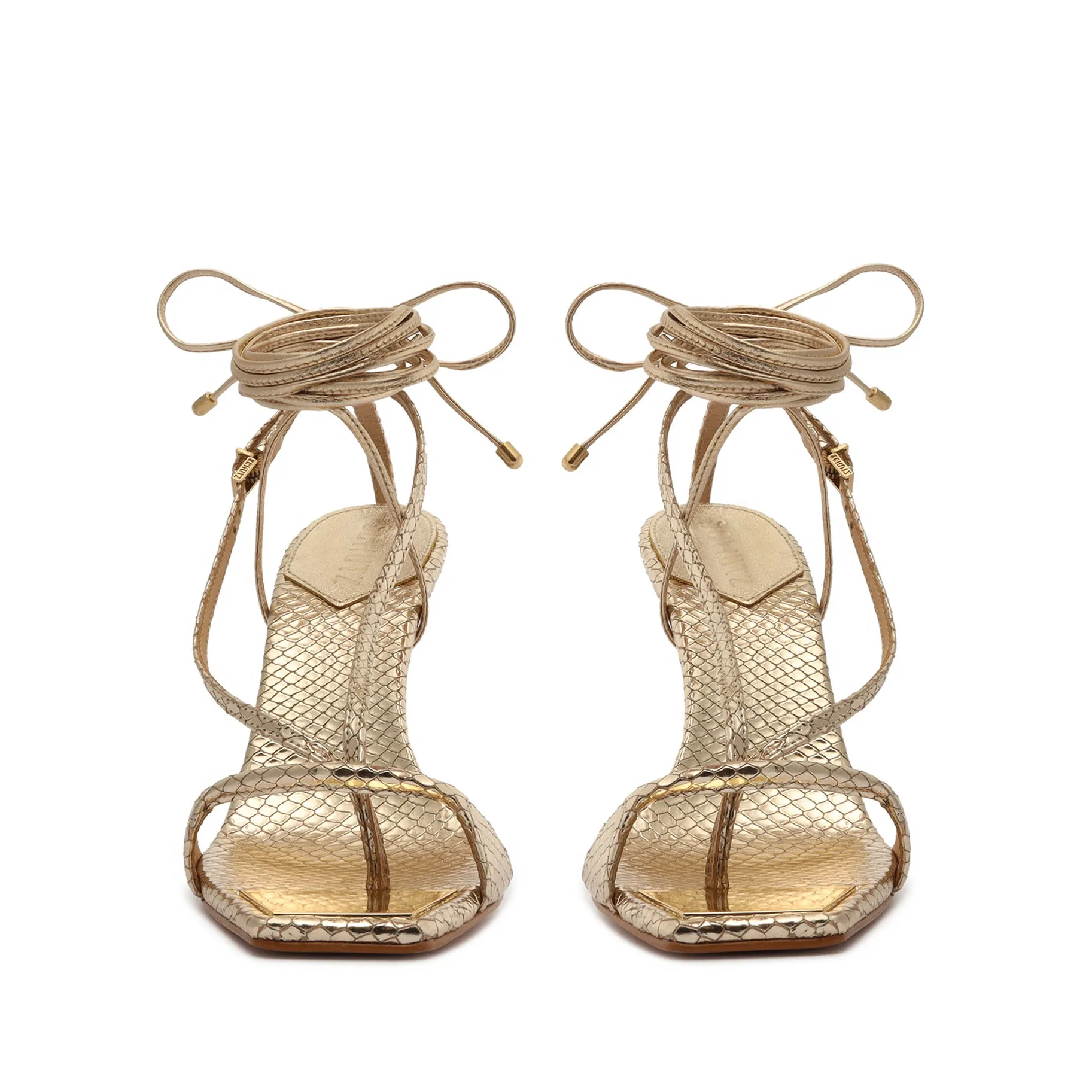 Vikki Metallic Leather Sandal sold by SCHUTZ product image thumbnail 5