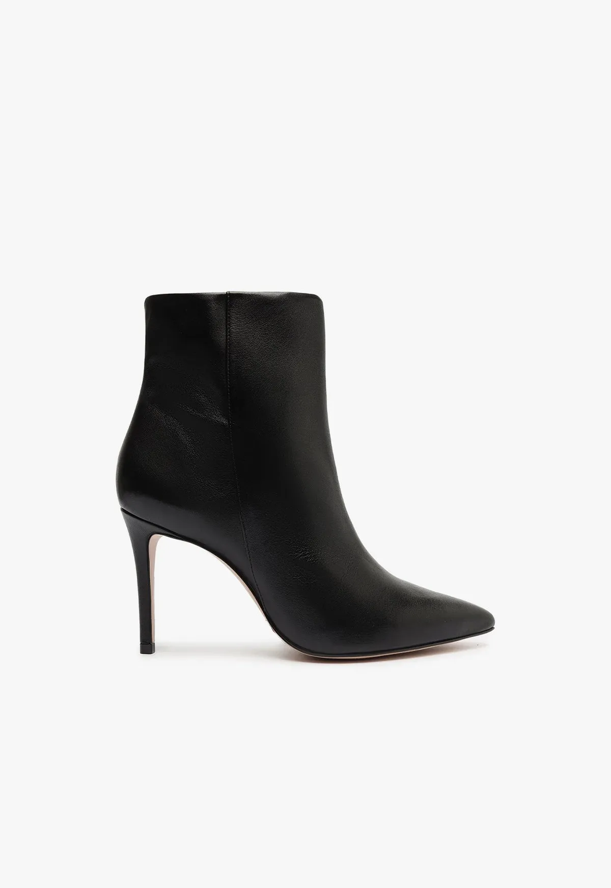 Magali Leather Bootie sold by SCHUTZ