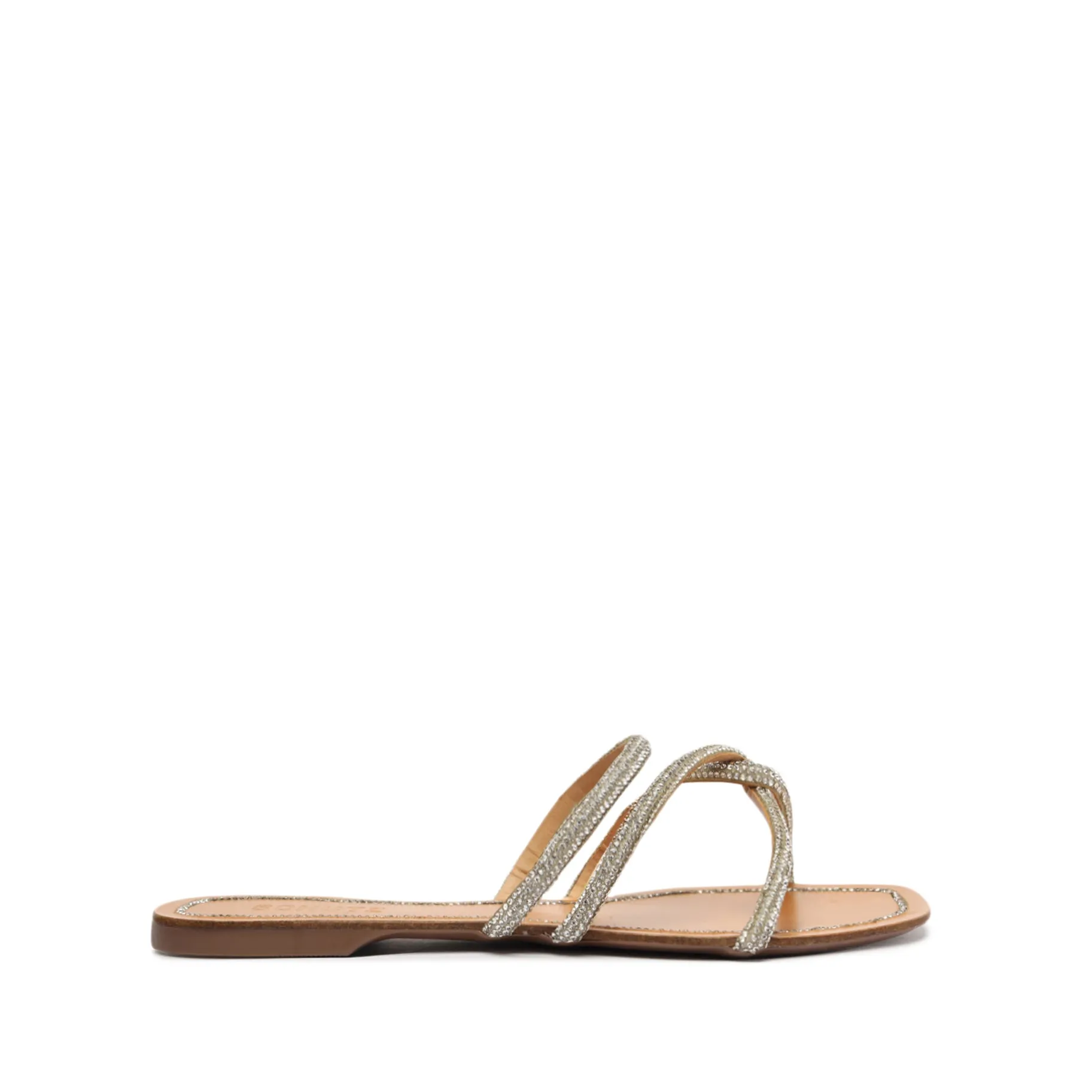Honey Suede Sandal sold by SCHUTZ