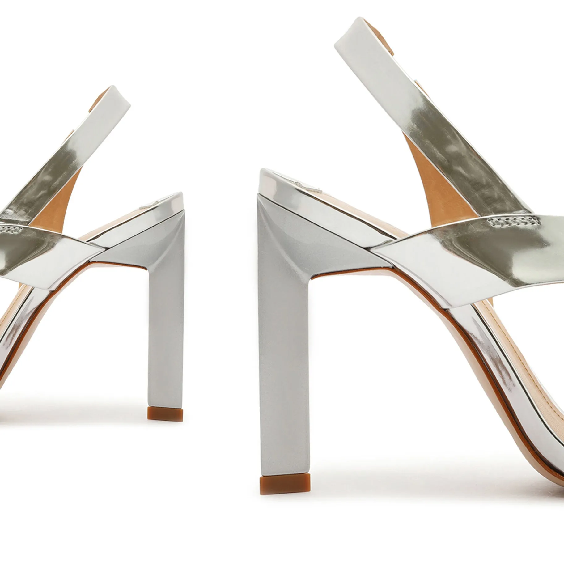 Kelly Specchio Leather Sandal sold by SCHUTZ product image thumbnail 4