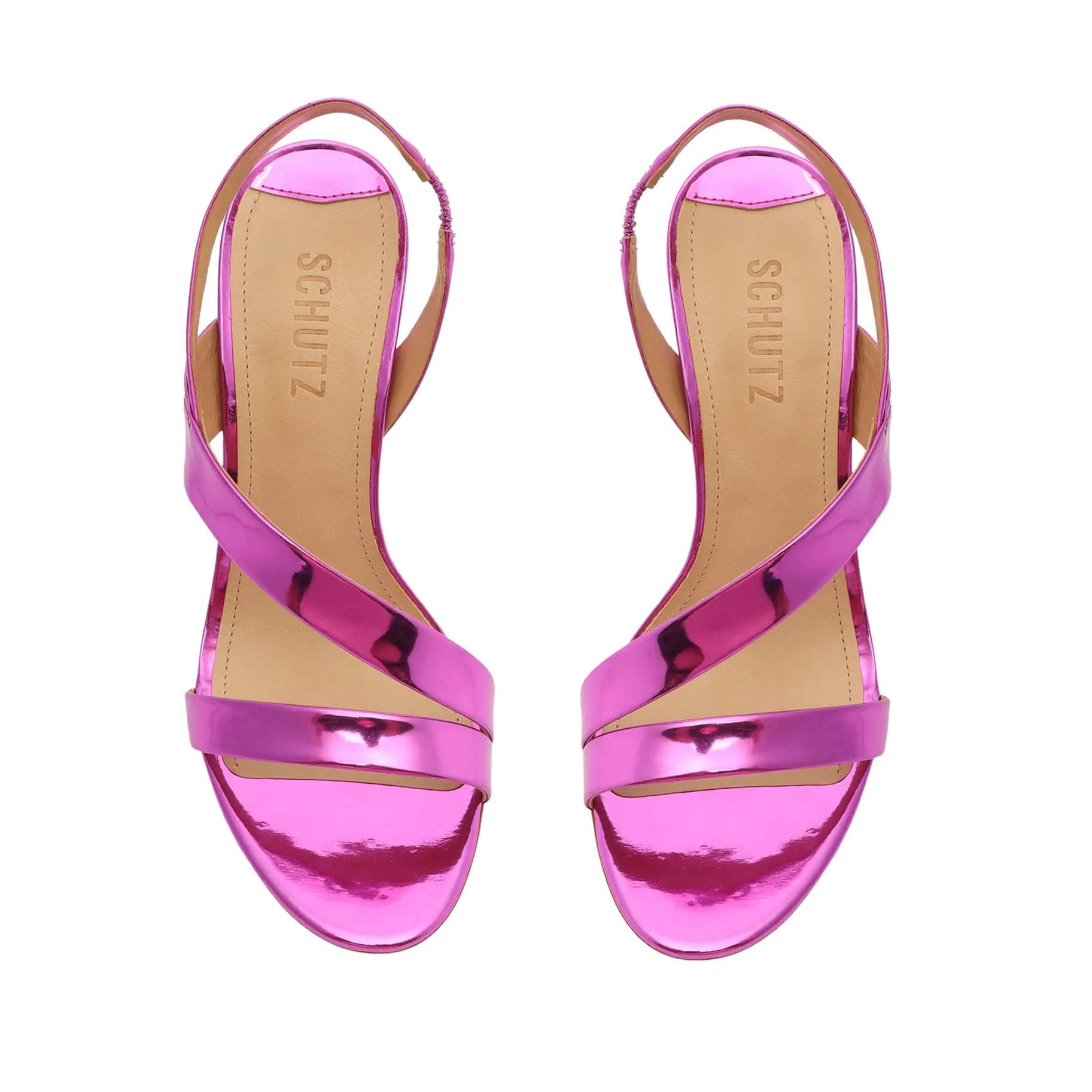 Kelly Specchio Leather Sandal sold by SCHUTZ product image thumbnail 5