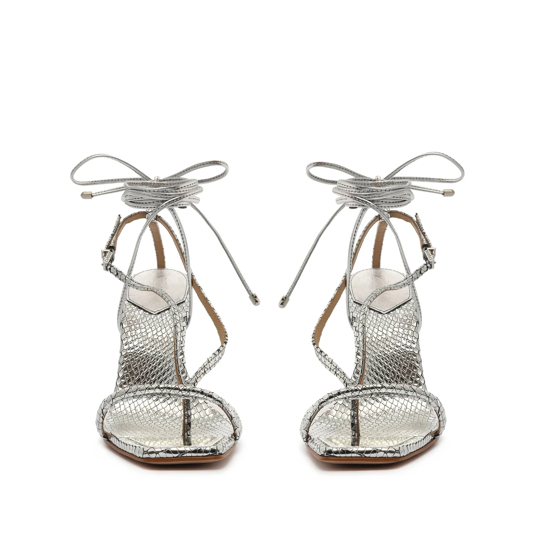 Vikki Metallic Leather Sandal sold by SCHUTZ product image thumbnail 4