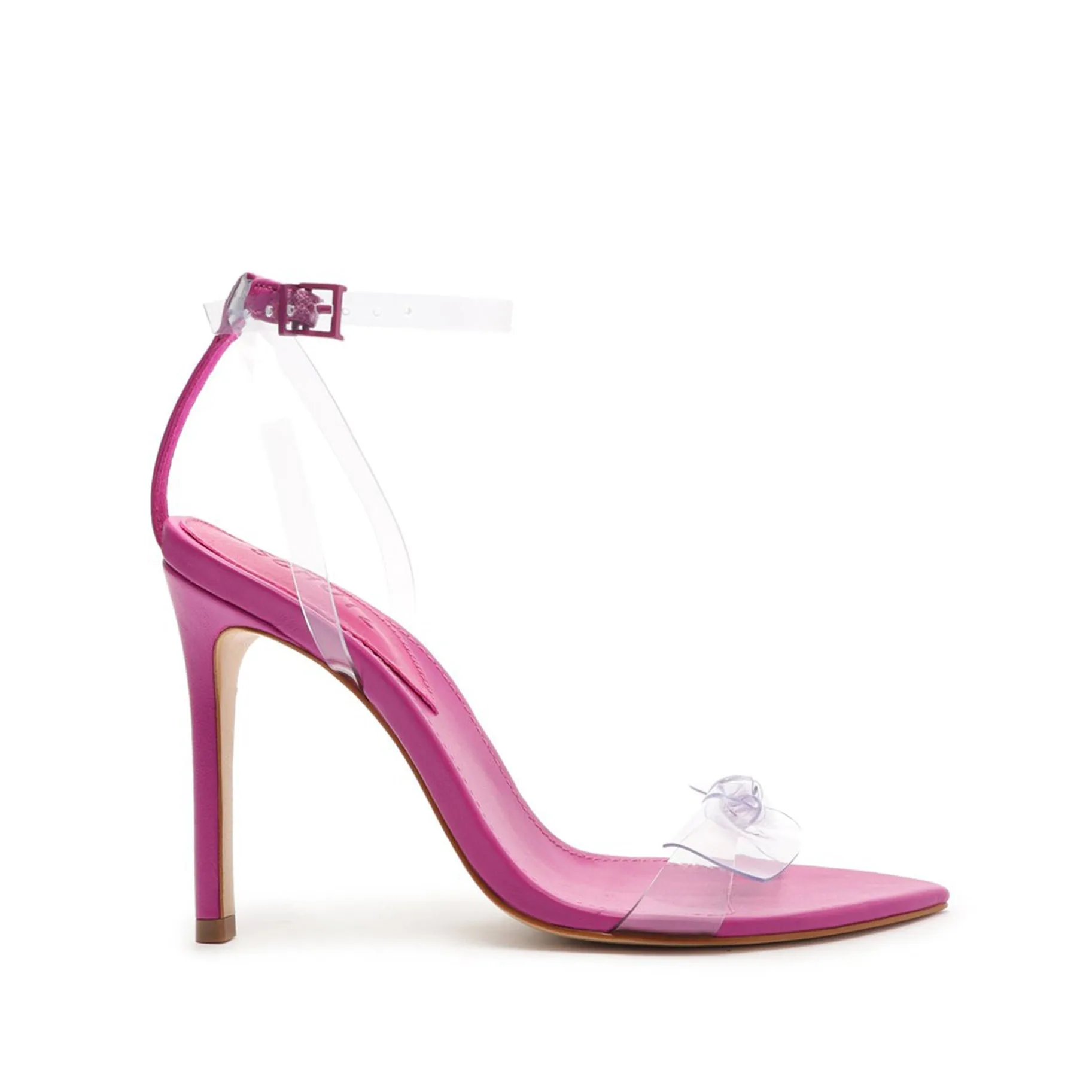 Elyda Leather & Vinyl Sandal sold by SCHUTZ