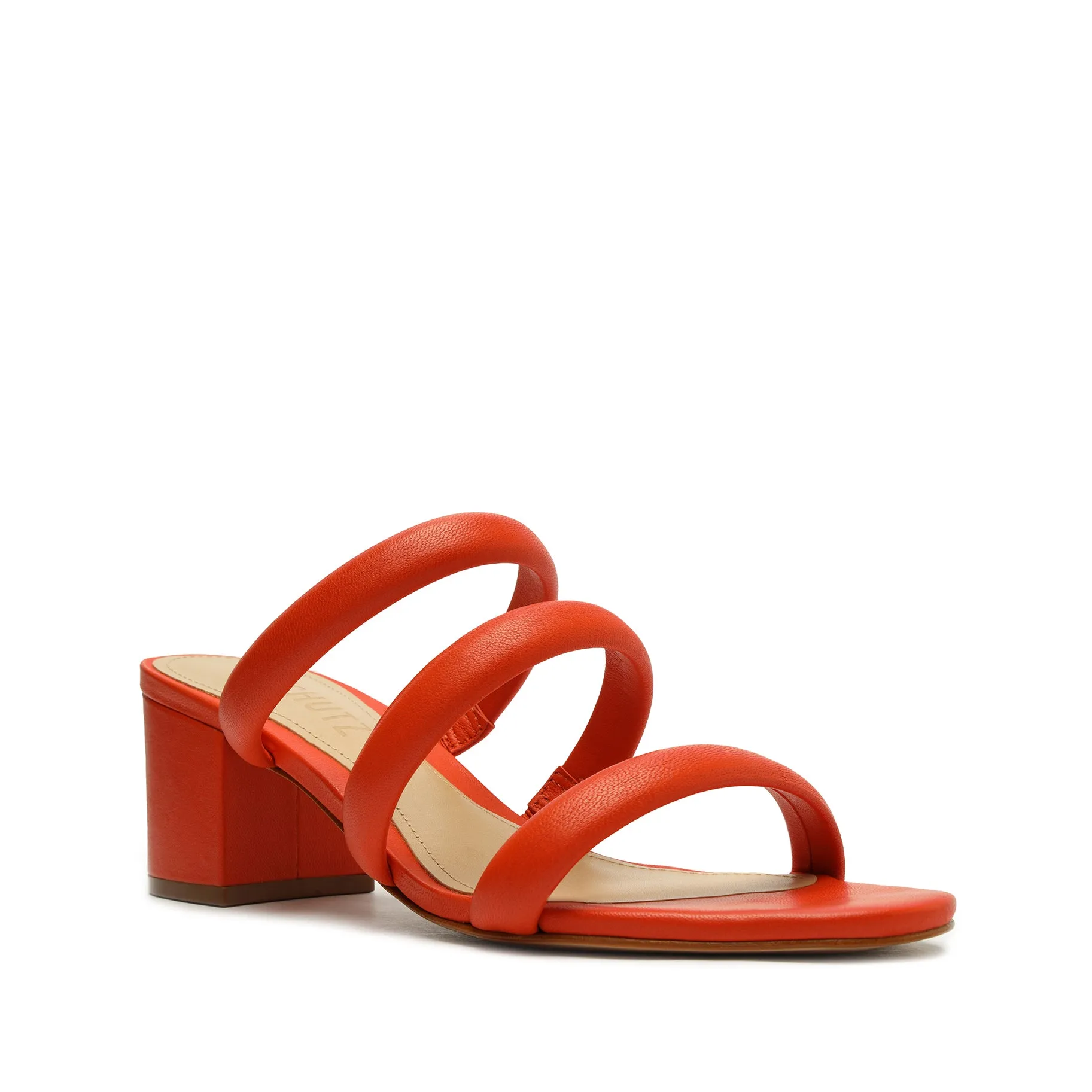 Olly Mid Block Nappa Leather Sandal sold by SCHUTZ product image thumbnail 2