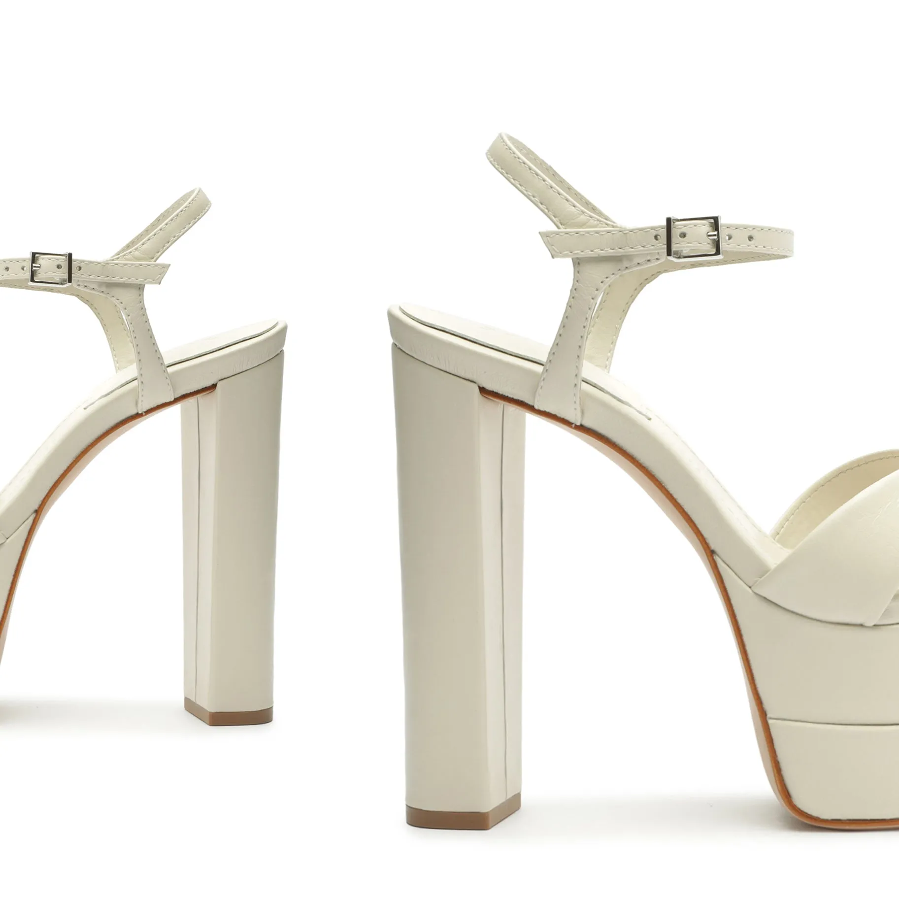 Keefa High Nappa Leather Sandal sold by SCHUTZ product image thumbnail 4