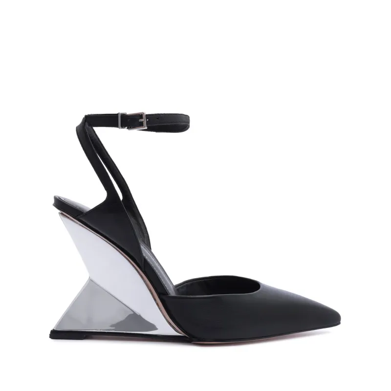 Janice  Leather Pump sold by SCHUTZ