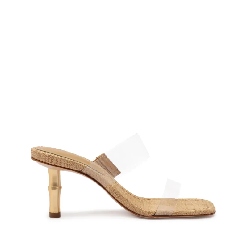 Ariella Bamboo Mid Sandal made by SCHUTZ