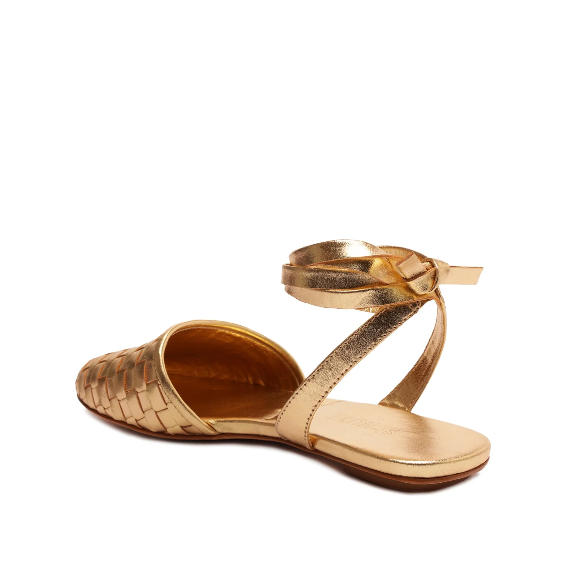 Ariel Woven Leather Flat sold by SCHUTZ product image thumbnail 3