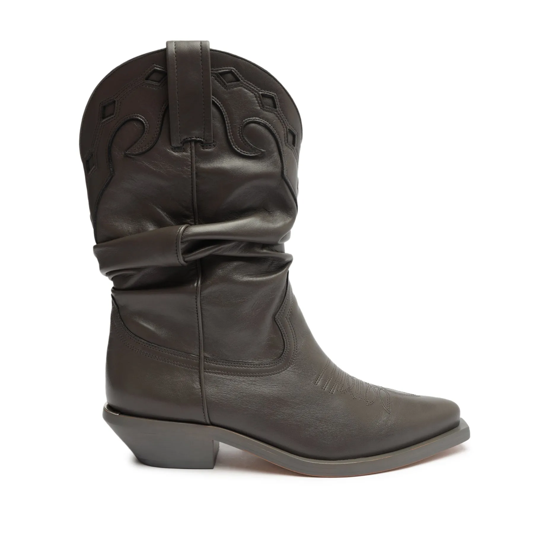 Zachy Casual Nappa Leather Bootie sold by SCHUTZ