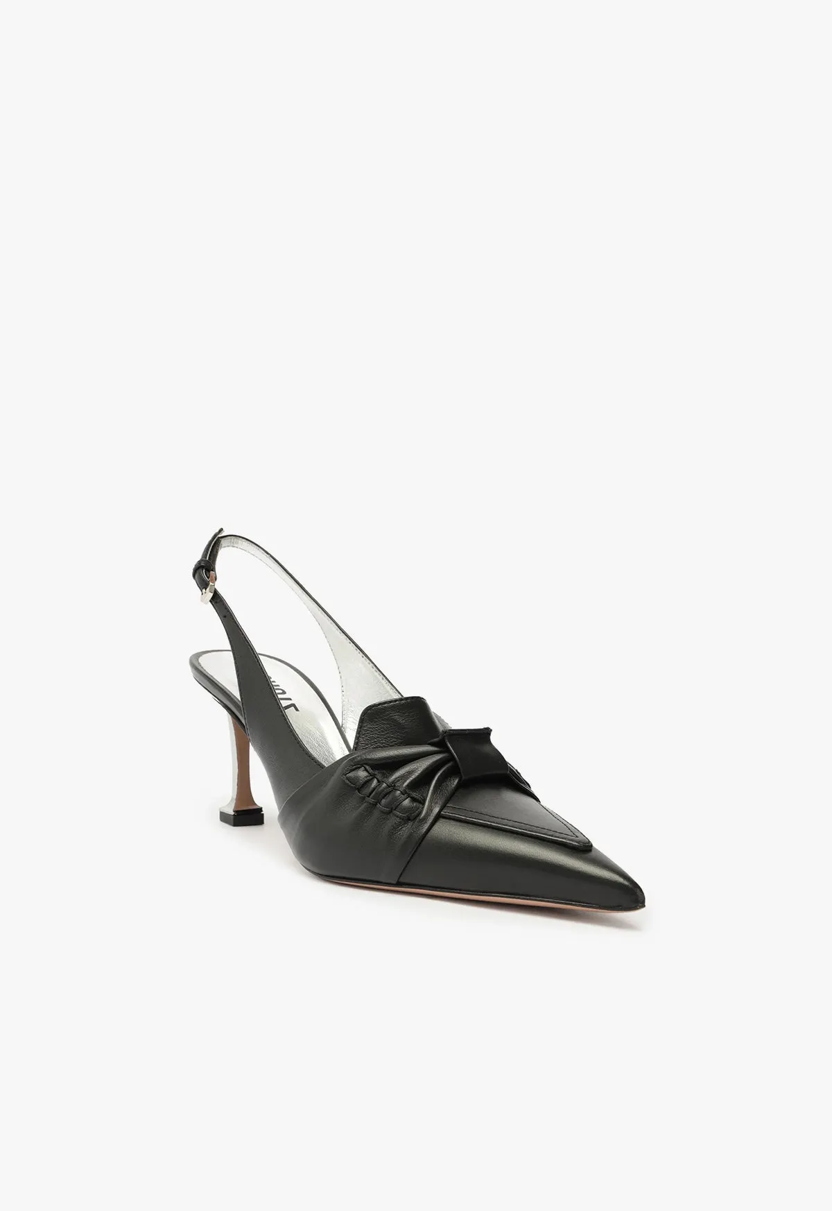 Fiorella Mid Leather Pump sold by SCHUTZ product image thumbnail 2