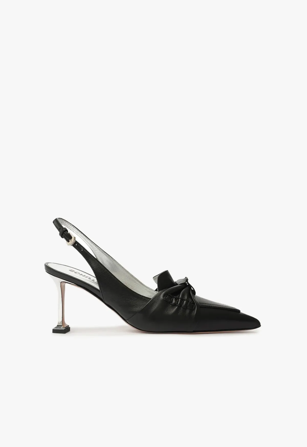Fiorella Mid Leather Pump sold by SCHUTZ