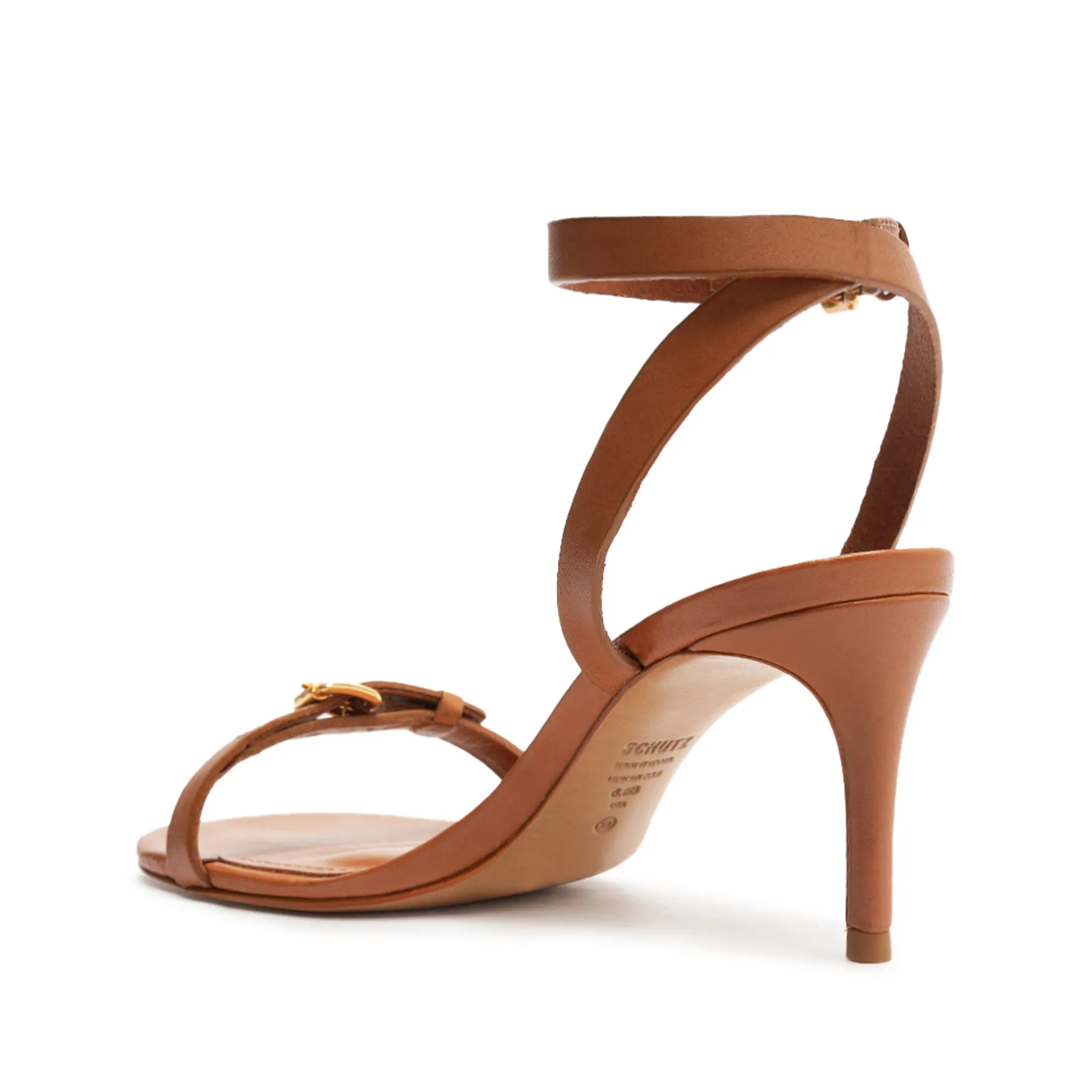 Aurora Mid Stiletto Leather Sandal sold by SCHUTZ product image thumbnail 3