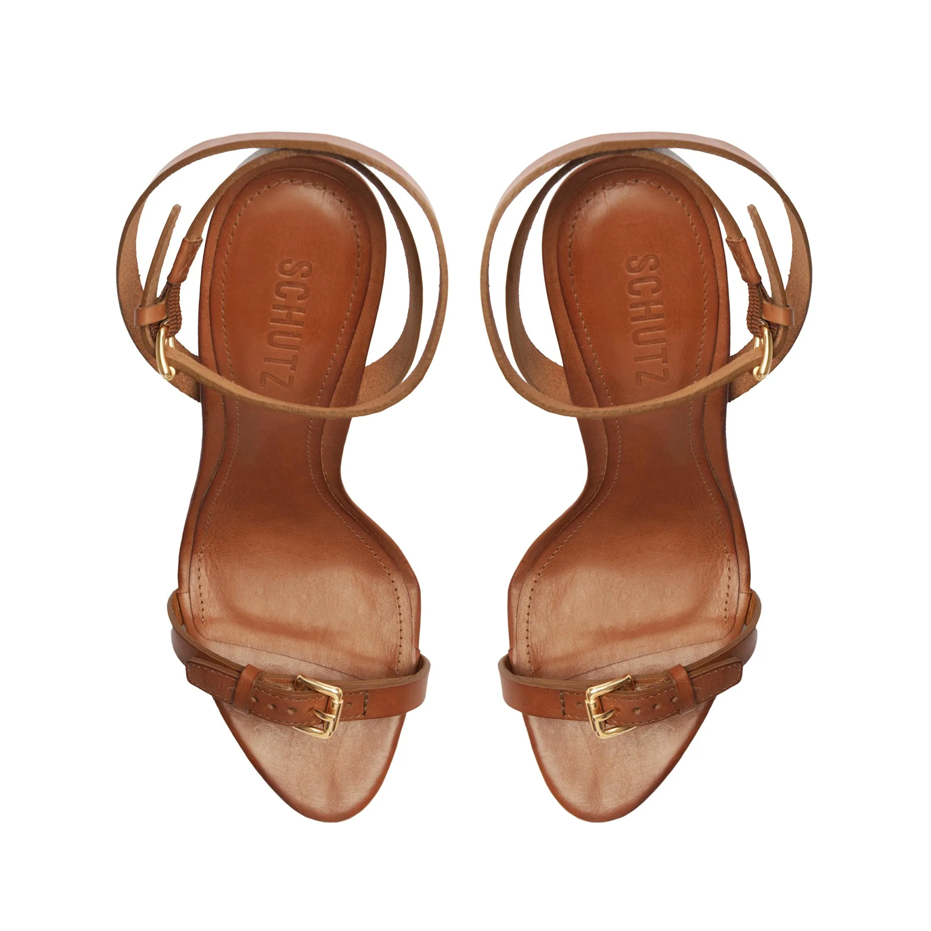 Aurora High Stiletto Leather Sandal sold by SCHUTZ product image thumbnail 5