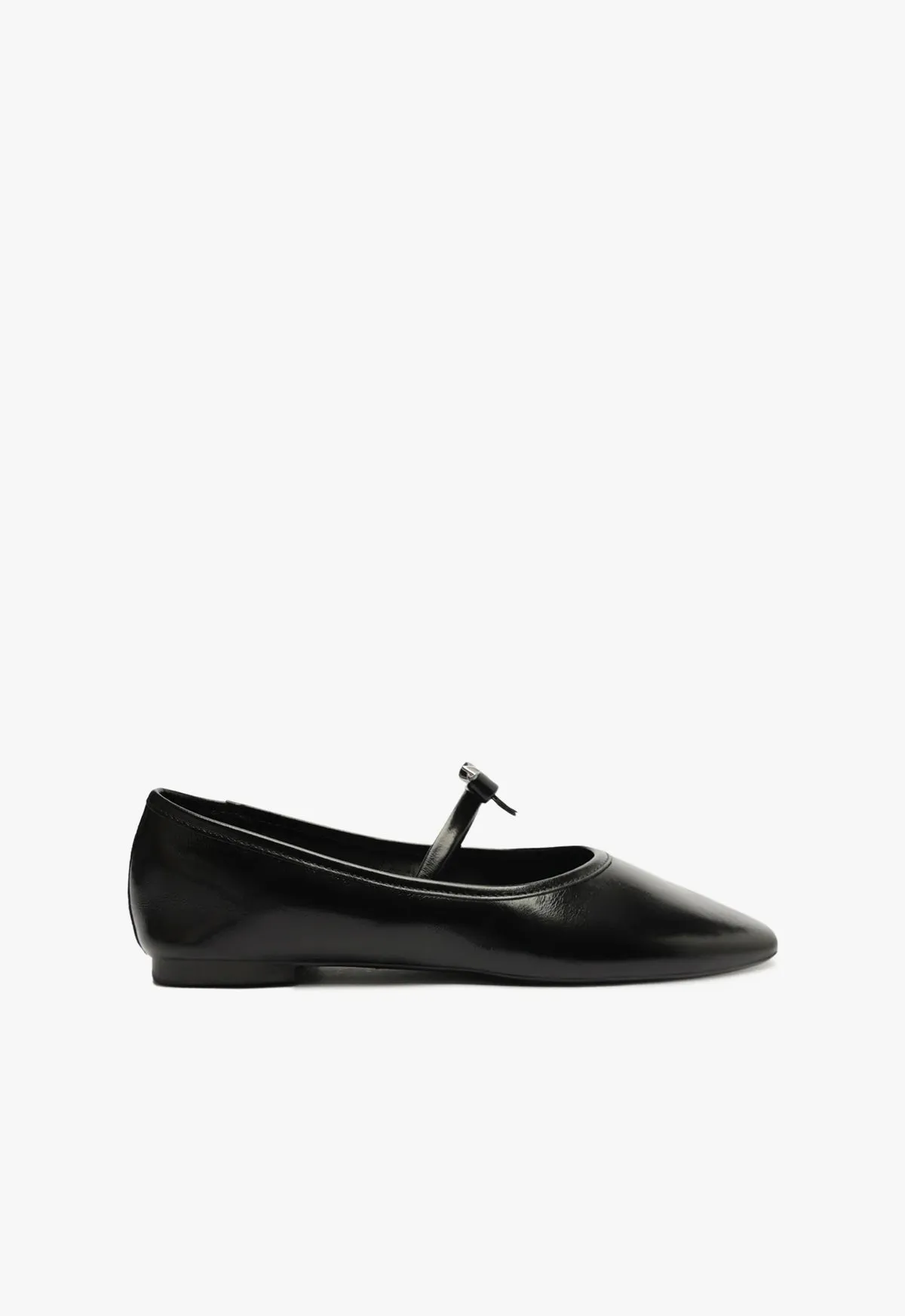 Nancy Soft Leather Flat sold by SCHUTZ