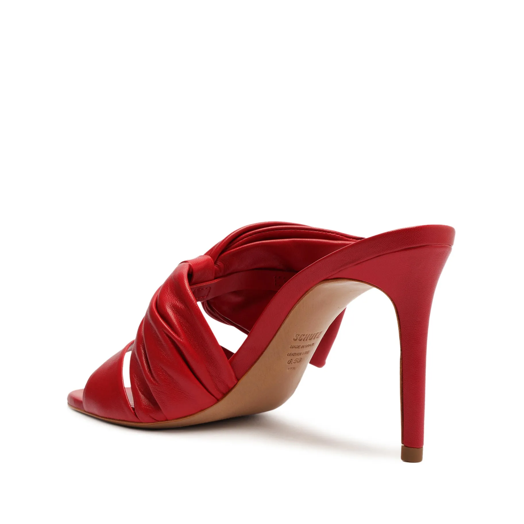 Judy High Nappa Leather Sandal sold by SCHUTZ product image thumbnail 3