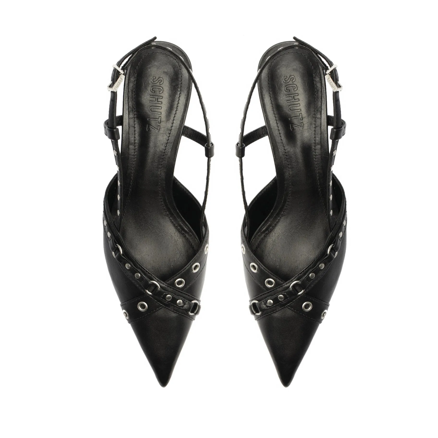 Venezia Nappa Leather Pump sold by SCHUTZ product image thumbnail 5