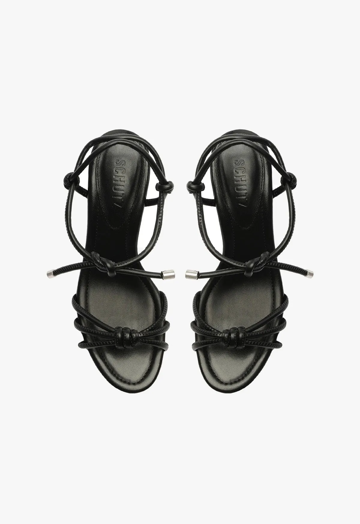 Kate High Block Leather Sandal sold by SCHUTZ product image thumbnail 4