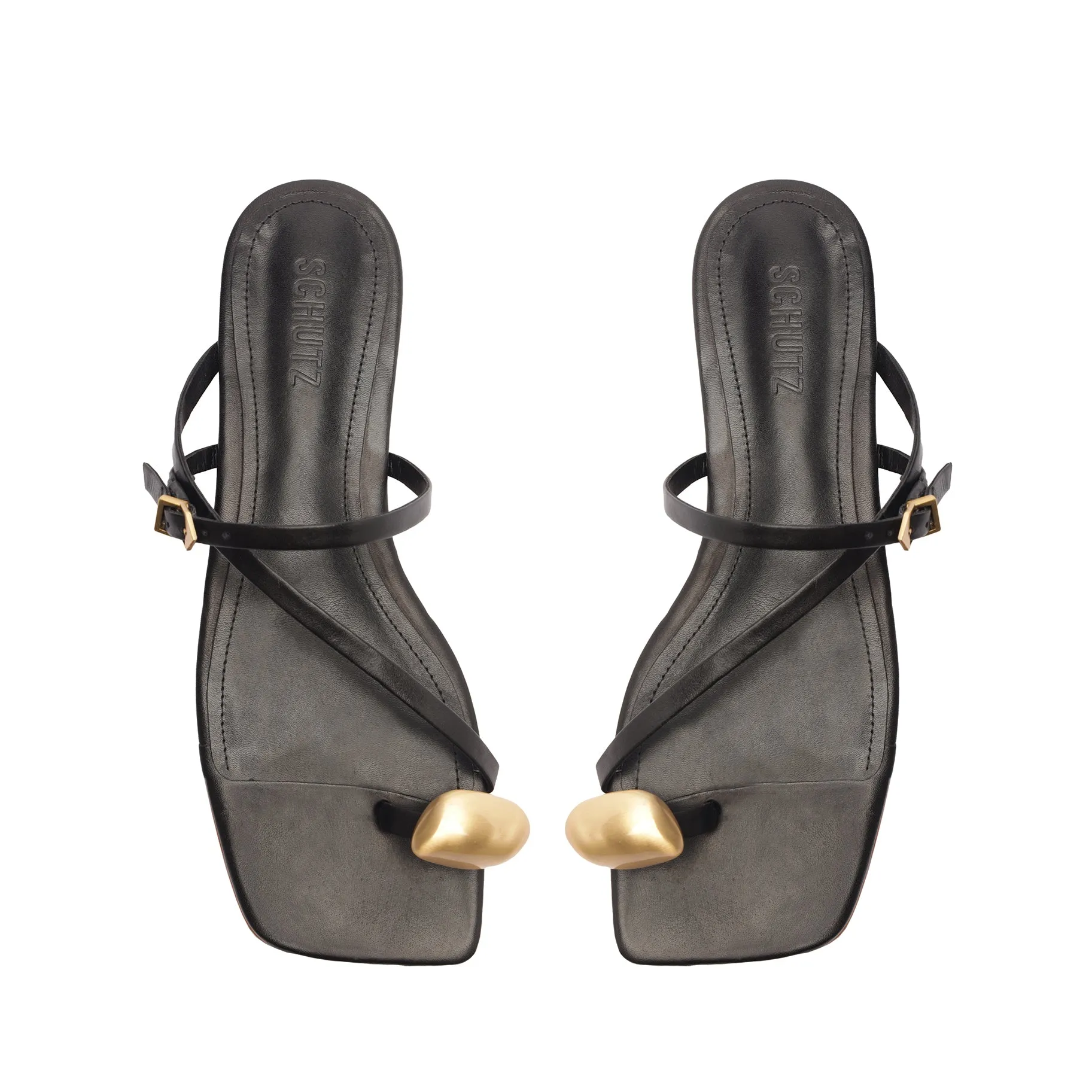 Elysa Leather Sandal sold by SCHUTZ product image thumbnail 5