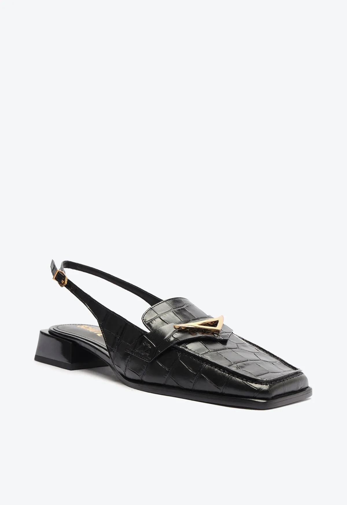 Arizona Sling Block Leather Pump sold by SCHUTZ product image thumbnail 2