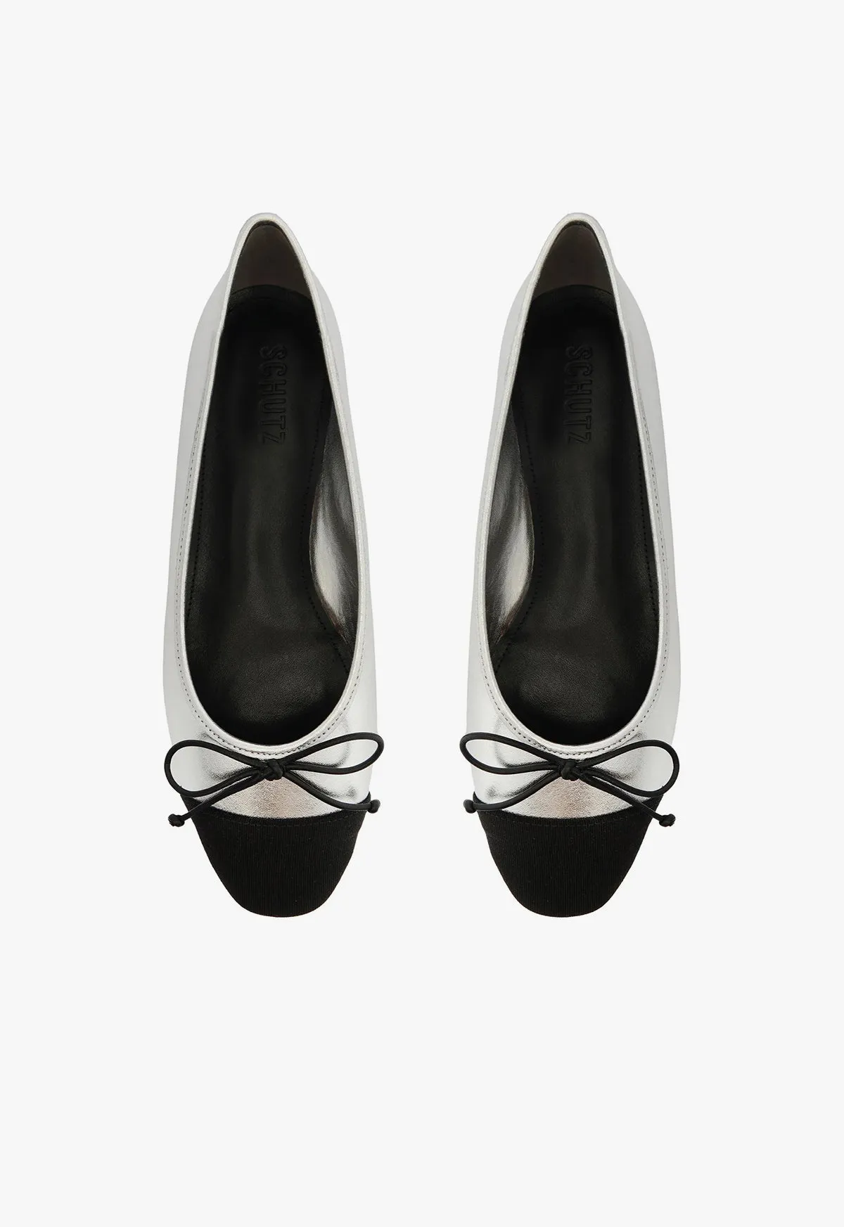 Arissa Metallic Leather Flat sold by SCHUTZ product image thumbnail 4