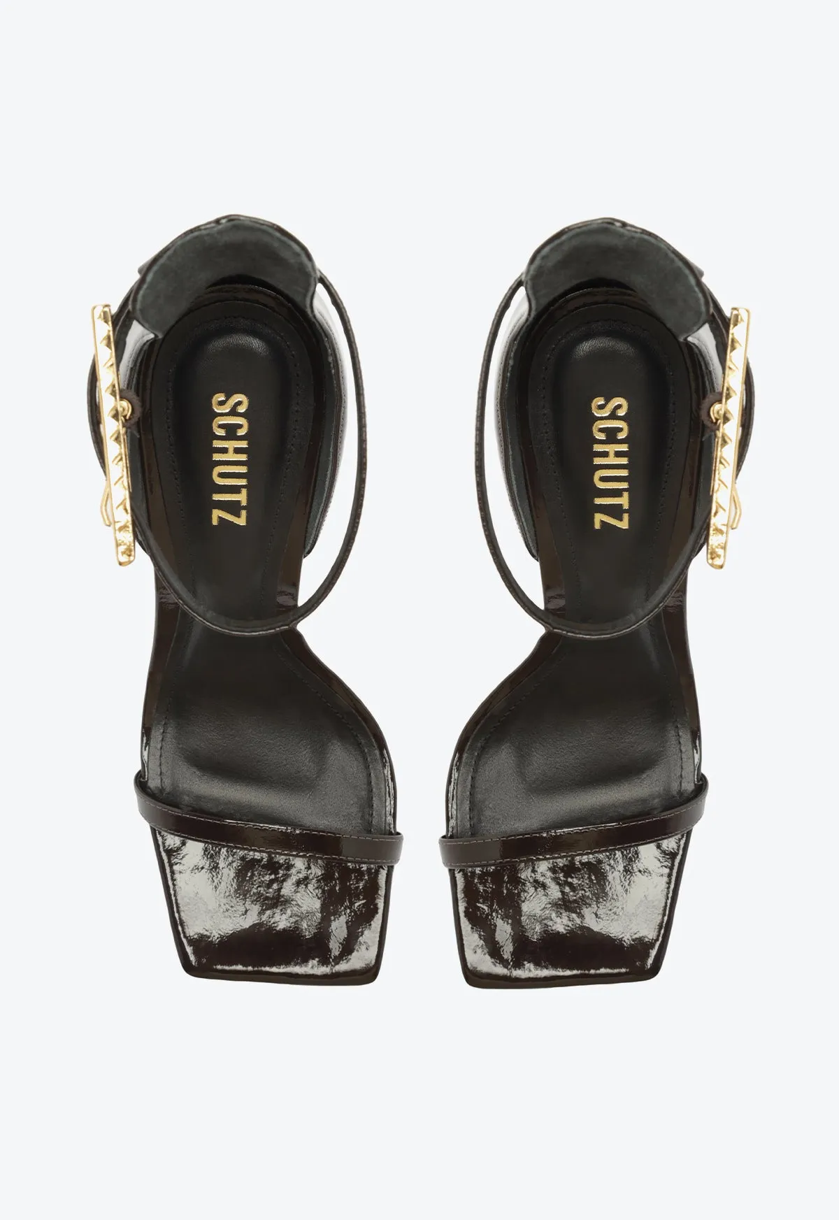 Ciara Patent Leather Sandal sold by SCHUTZ product image thumbnail 5