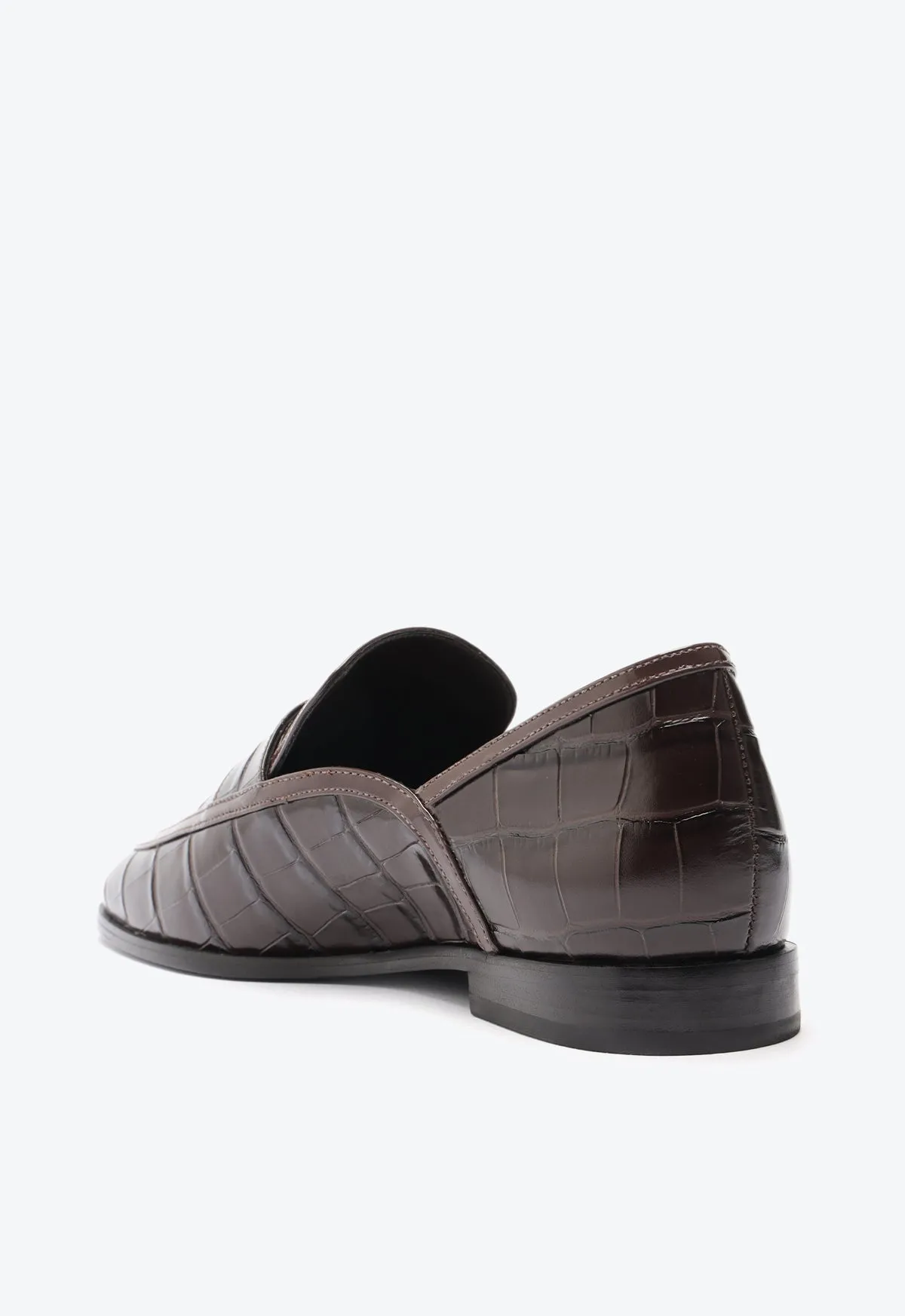 Maurice Croco Embossed Flat sold by SCHUTZ product image thumbnail 3