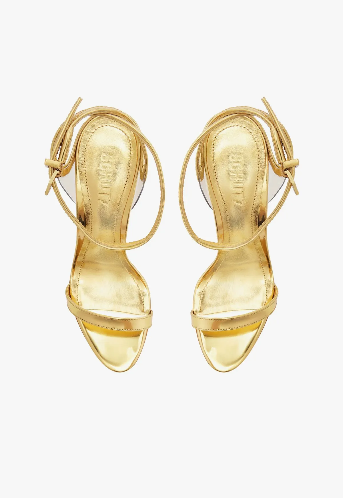 Skye Vinyl & Specchio Leather Sandal sold by SCHUTZ product image thumbnail 4