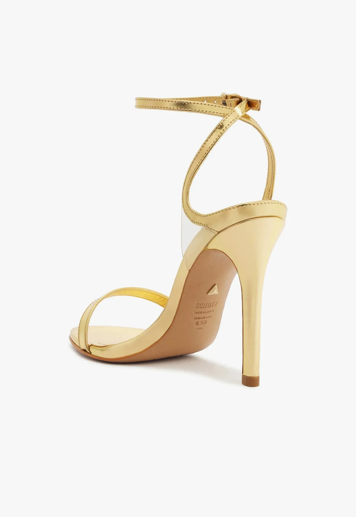 Skye Vinyl & Specchio Leather Sandal sold by SCHUTZ product image thumbnail 3
