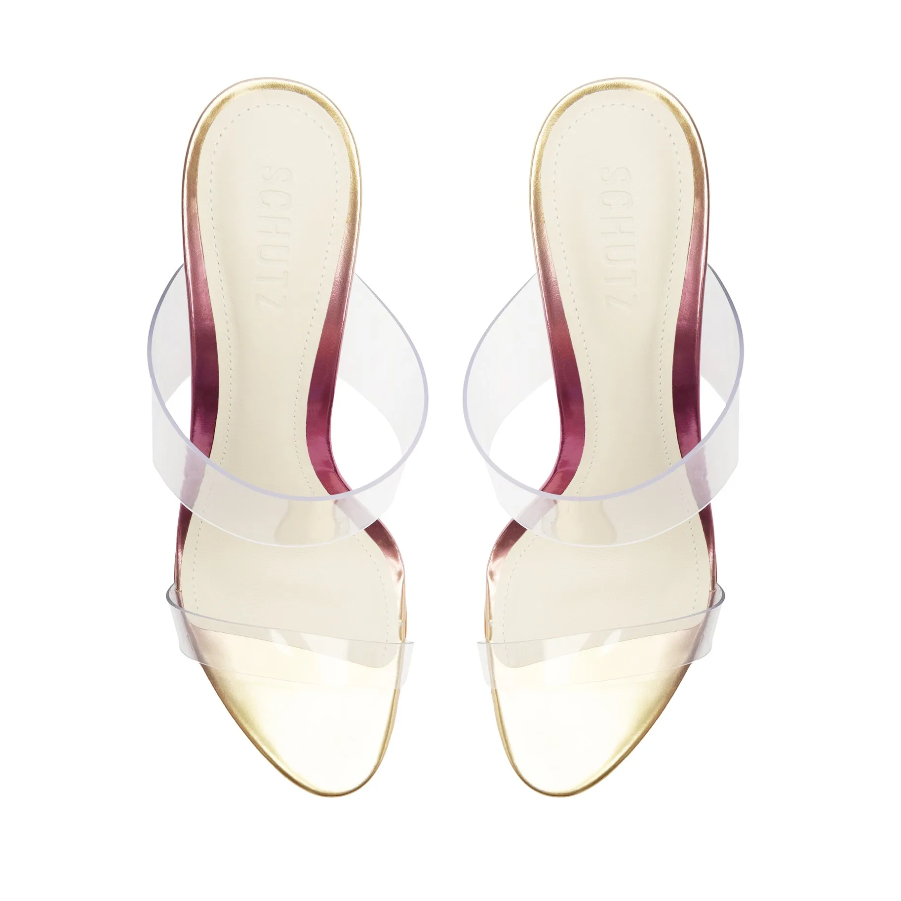 Ariella Vinyl & Metallic Sandal sold by SCHUTZ product image thumbnail 4