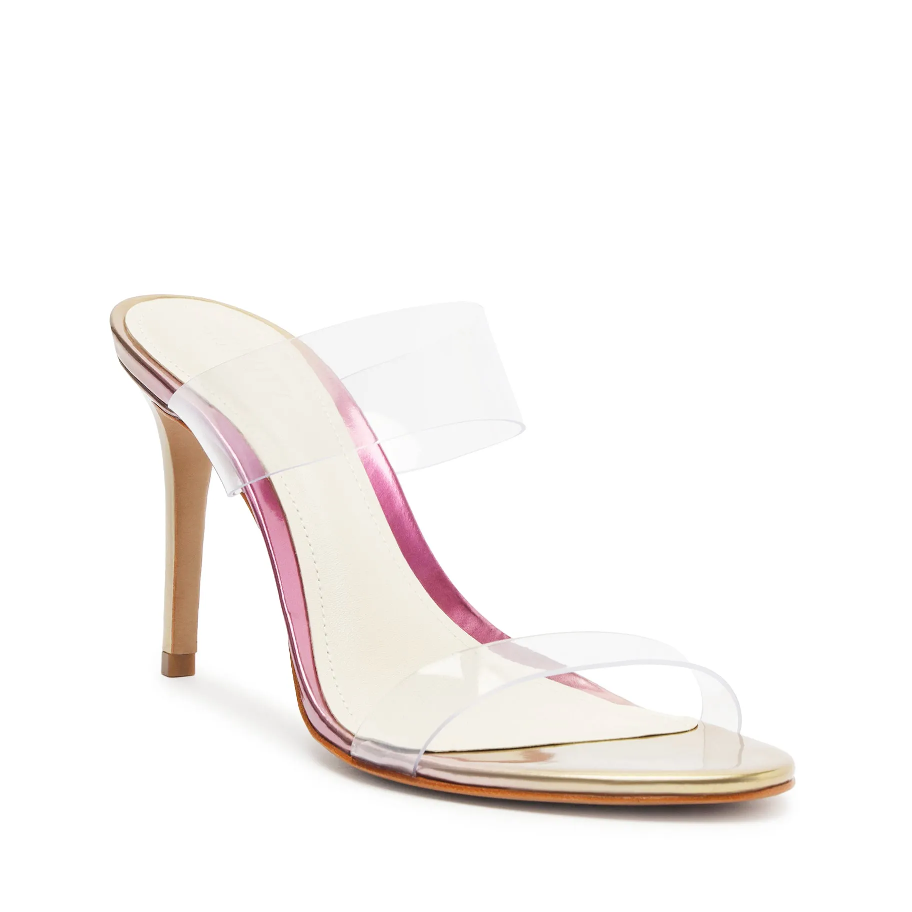 Ariella Vinyl & Metallic Sandal sold by SCHUTZ product image thumbnail 2