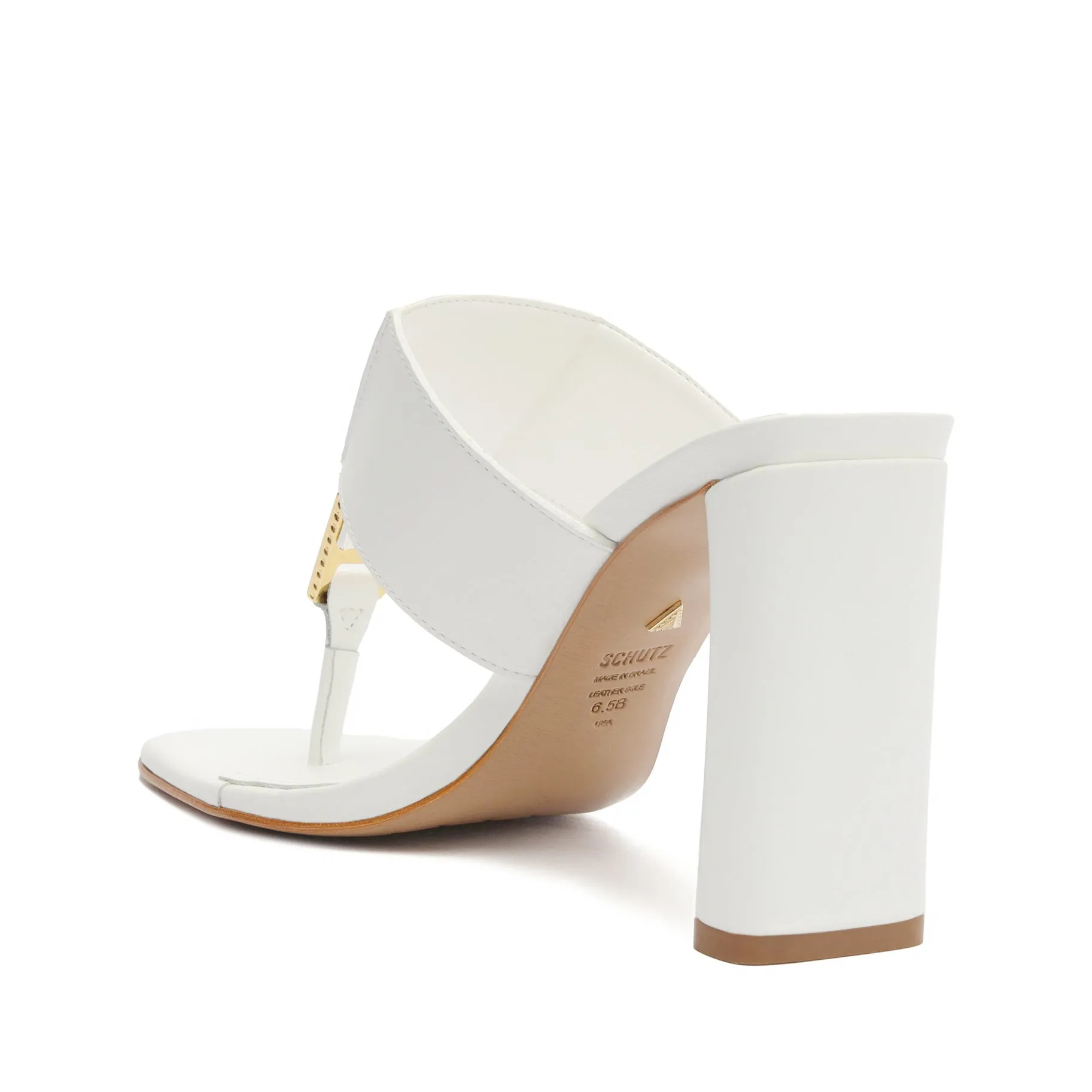 Salma Leather Sandal sold by SCHUTZ product image thumbnail 4