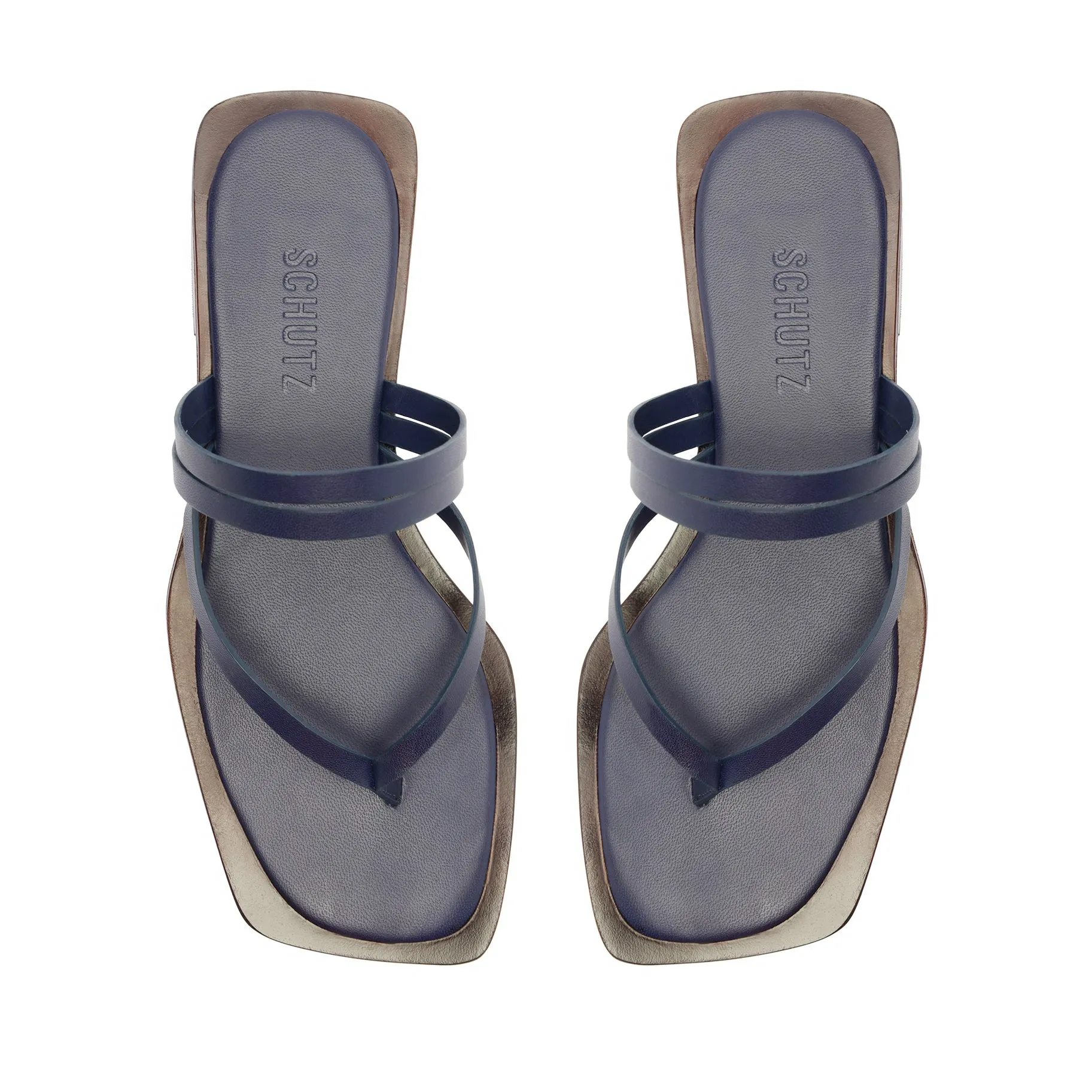Rania Leather Flat Sandal sold by SCHUTZ product image thumbnail 5