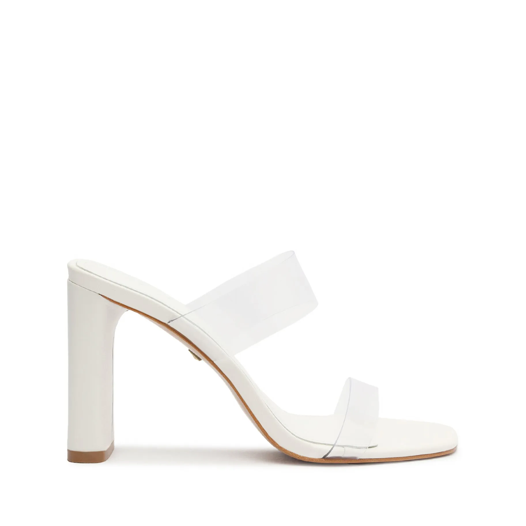 Ariella Tab Vinyl Sandal sold by SCHUTZ