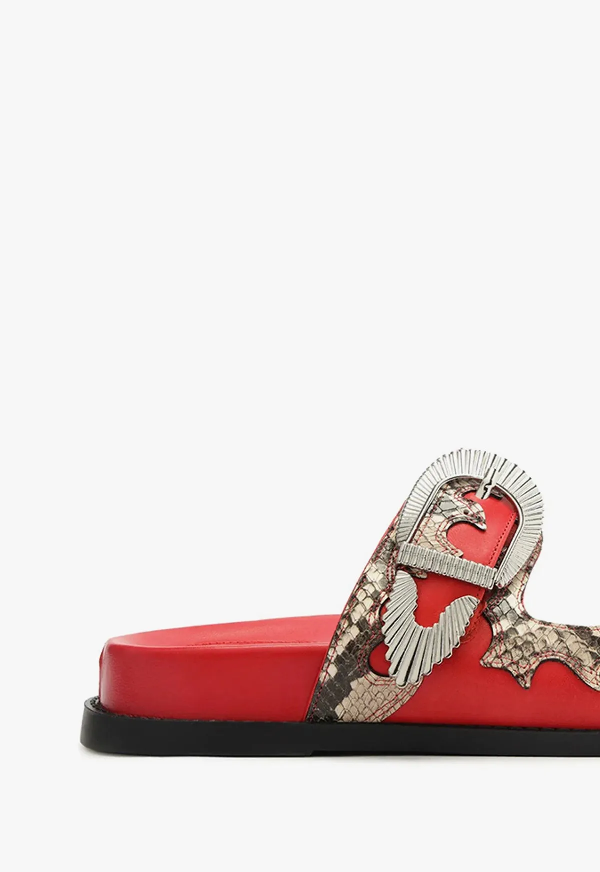 Harper Sporty Leather Sandal sold by SCHUTZ product image thumbnail 4