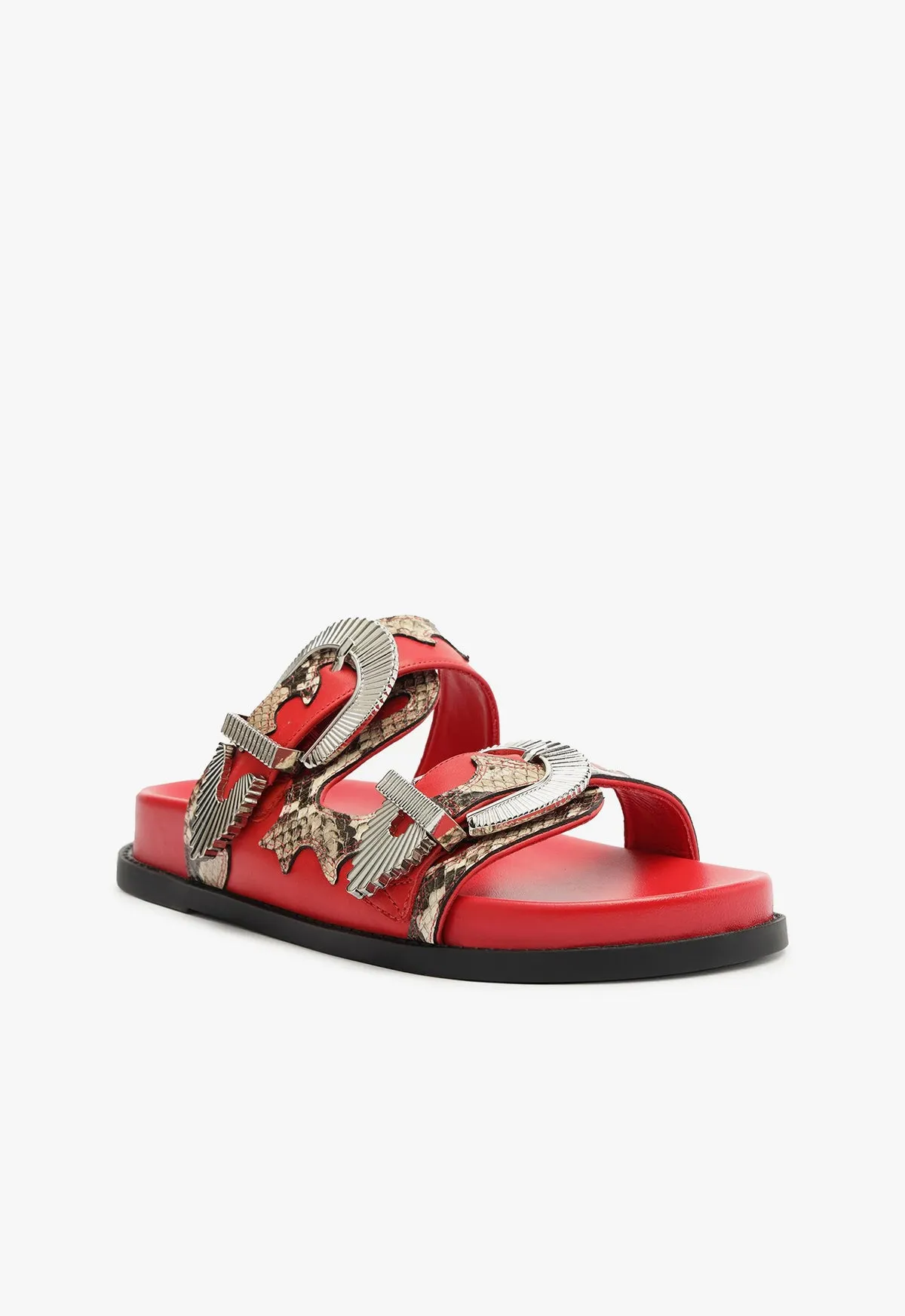 Harper Sporty Leather Sandal sold by SCHUTZ product image thumbnail 2