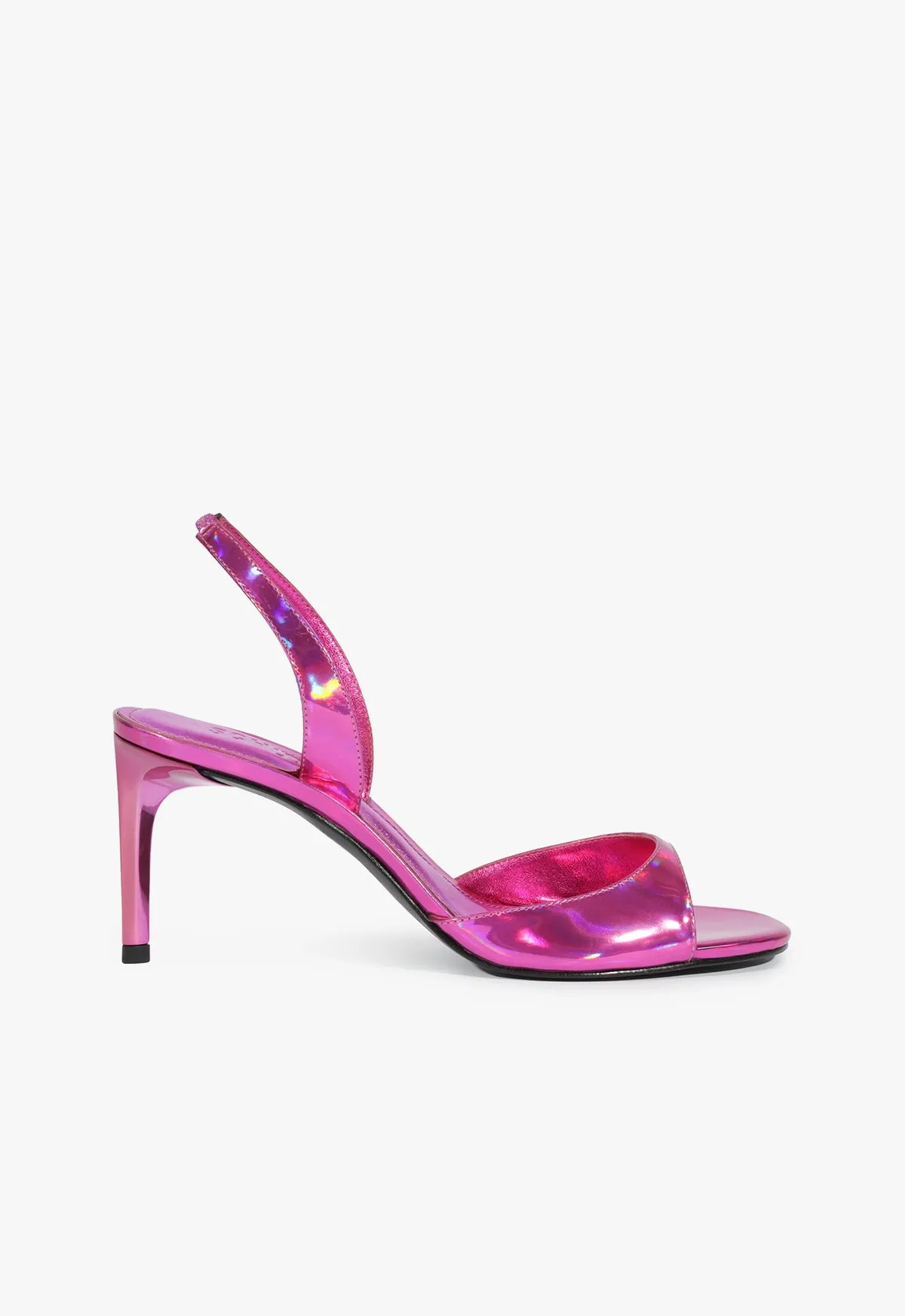Scarlett Sling Mid Specchio Sandal sold by SCHUTZ
