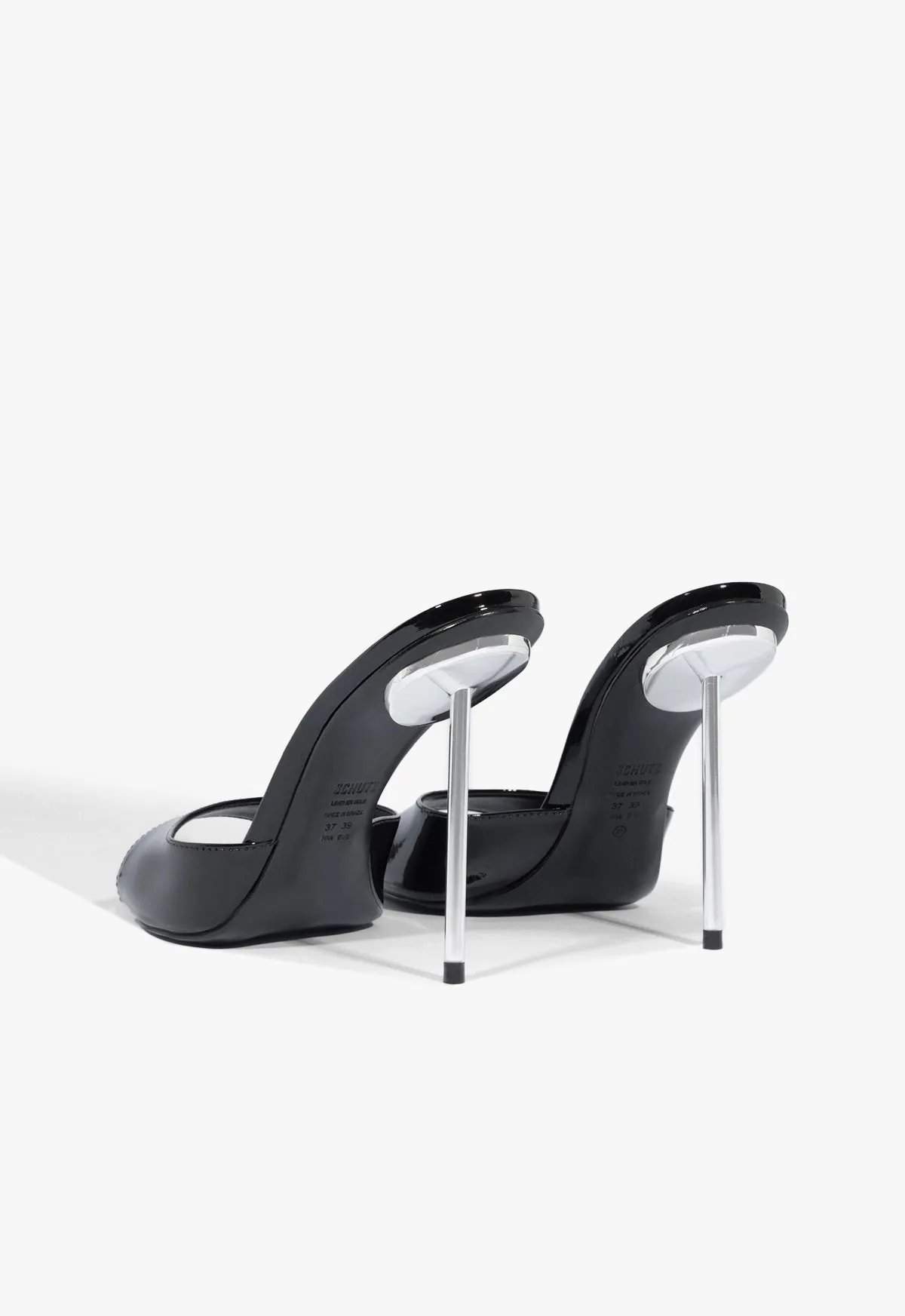 Michella Mule Patent Leather Sandal sold by SCHUTZ product image thumbnail 3