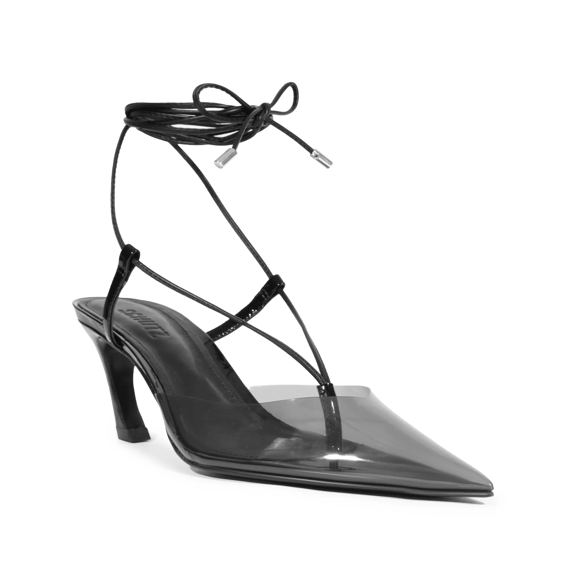 Elyra Mid Patent Leather Pump sold by SCHUTZ product image thumbnail 2